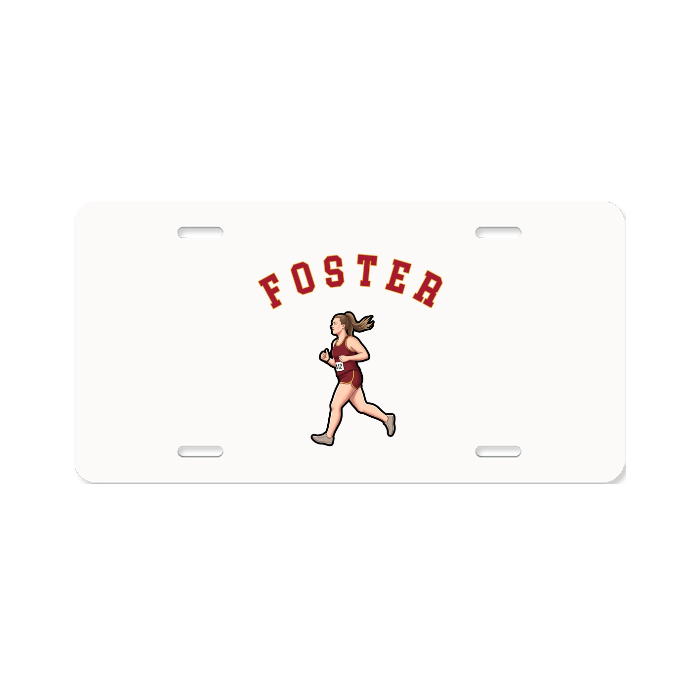 License Plate — Shirsey Arch in Classic
