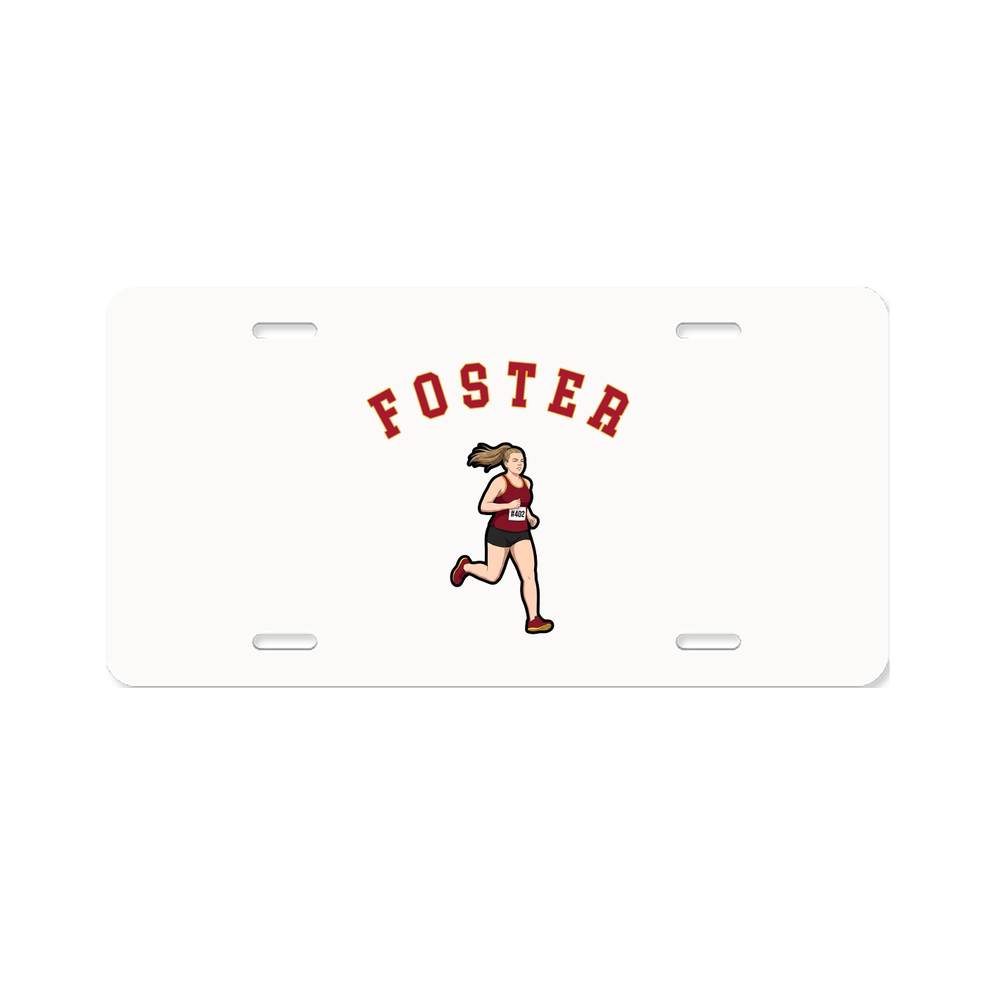 License Plate — Shirsey Arch in Classic