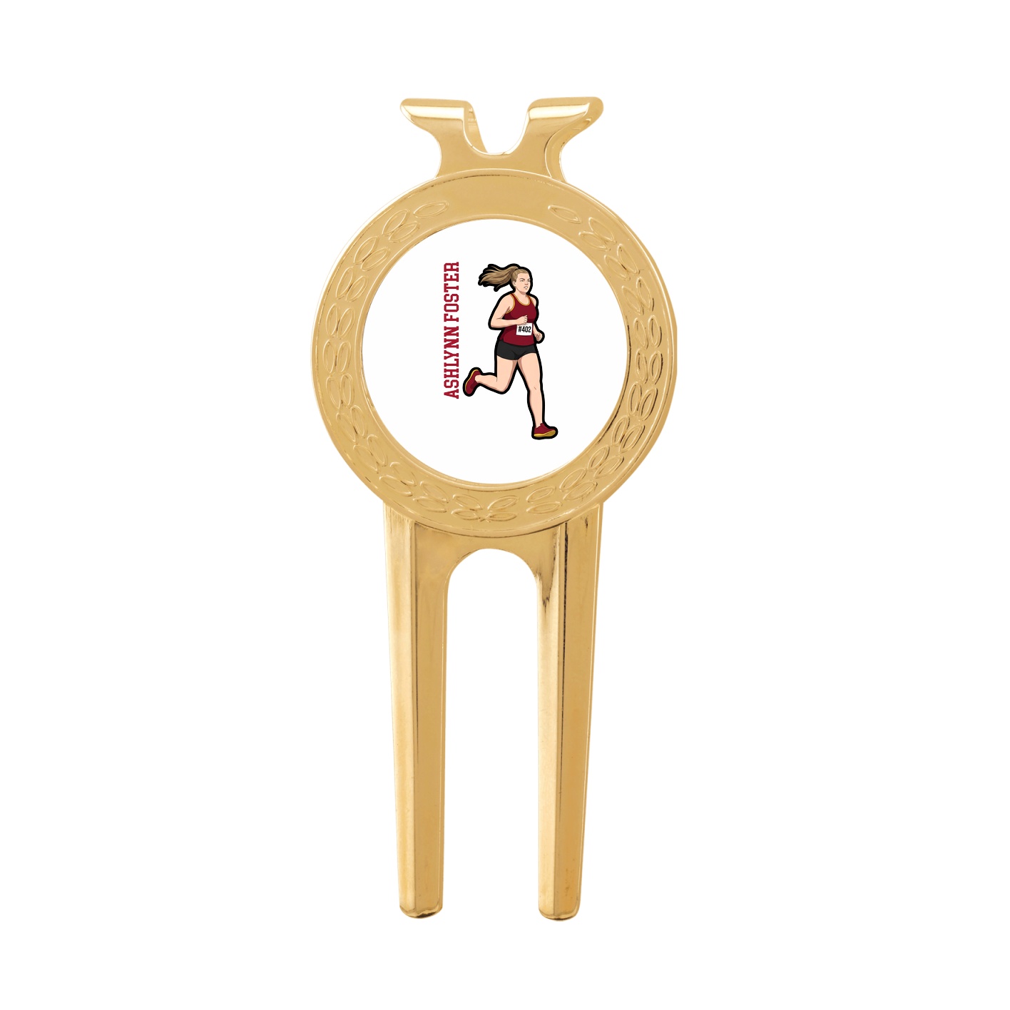 Divot Tool with Ball Marker — Name Vertical in Classic