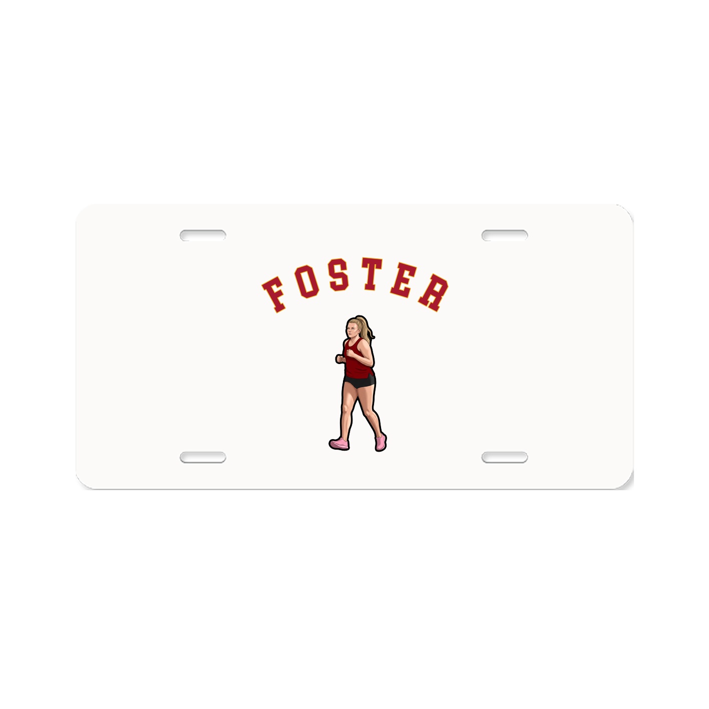 License Plate — Shirsey Arch in Classic