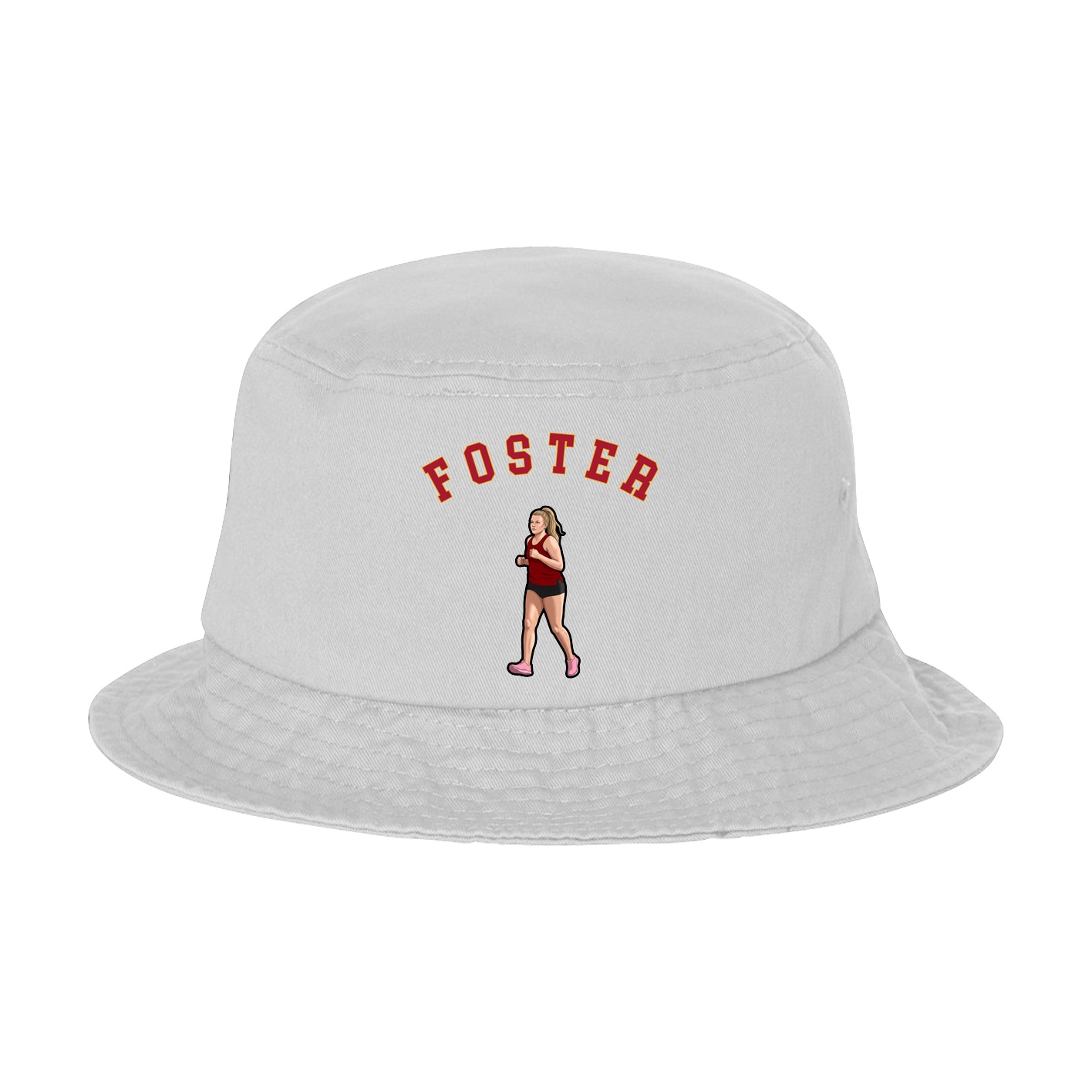 Bucket Cap — Shirsey Arch in White