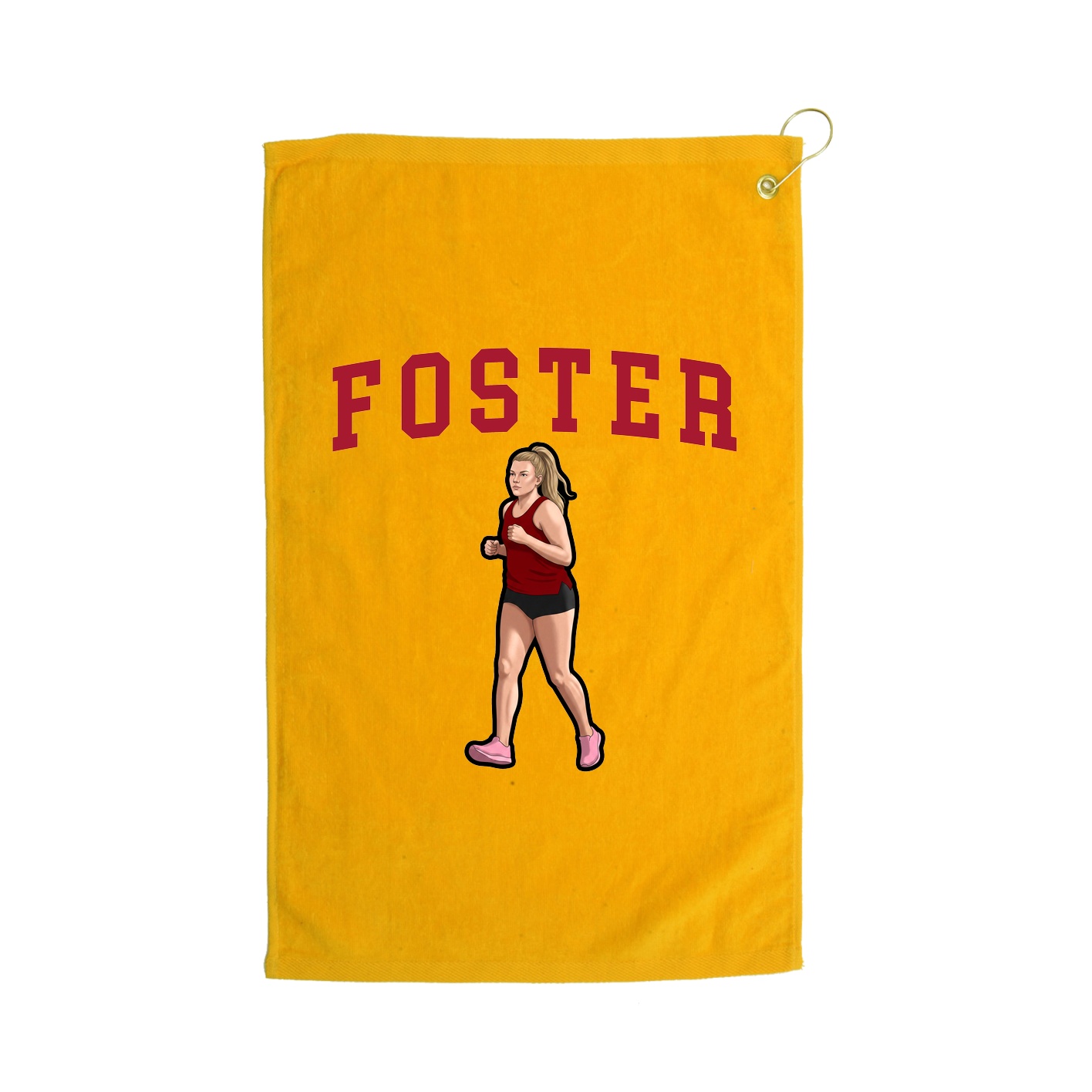 Golf Towel — Shirsey in Gold