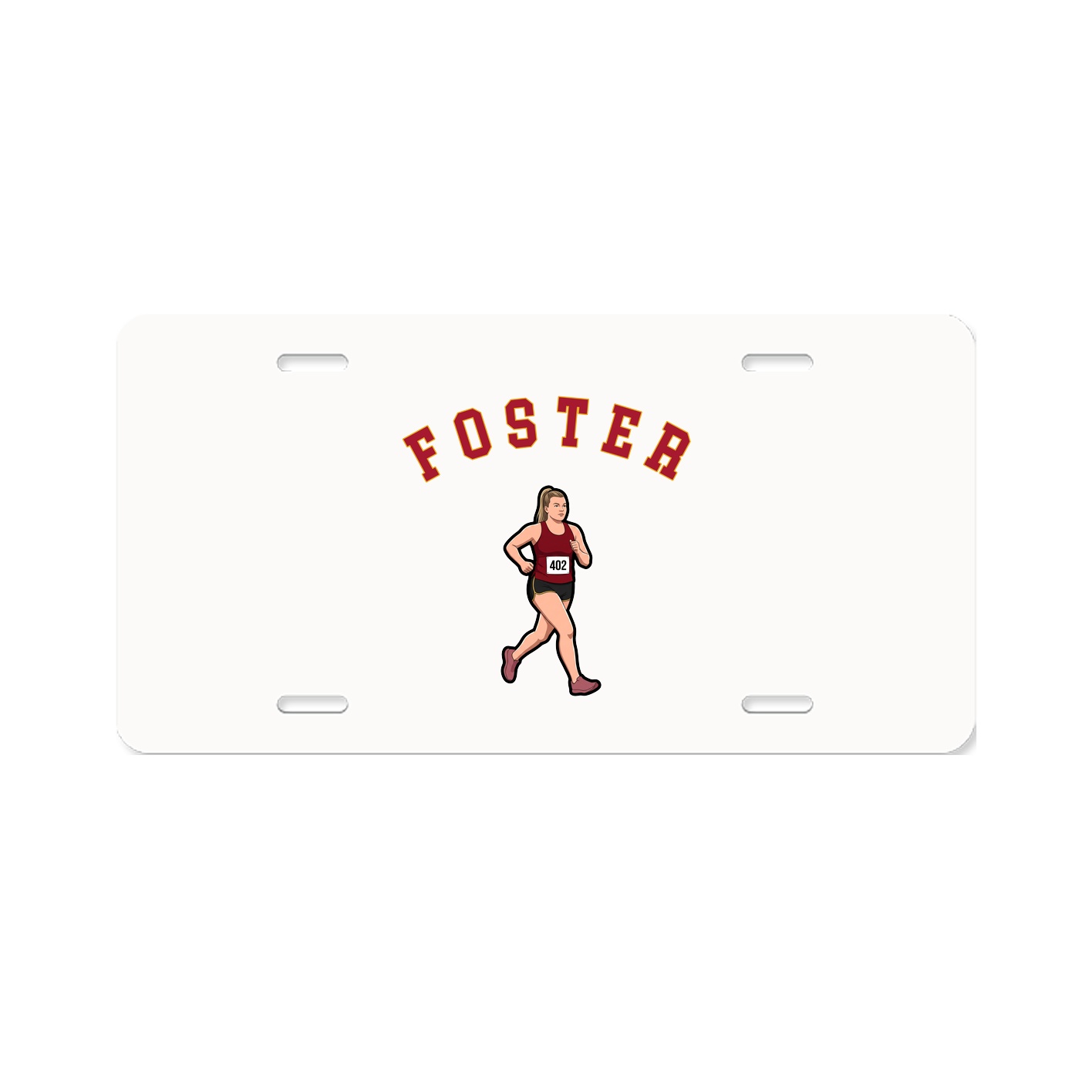 License Plate — Shirsey Arch in Classic