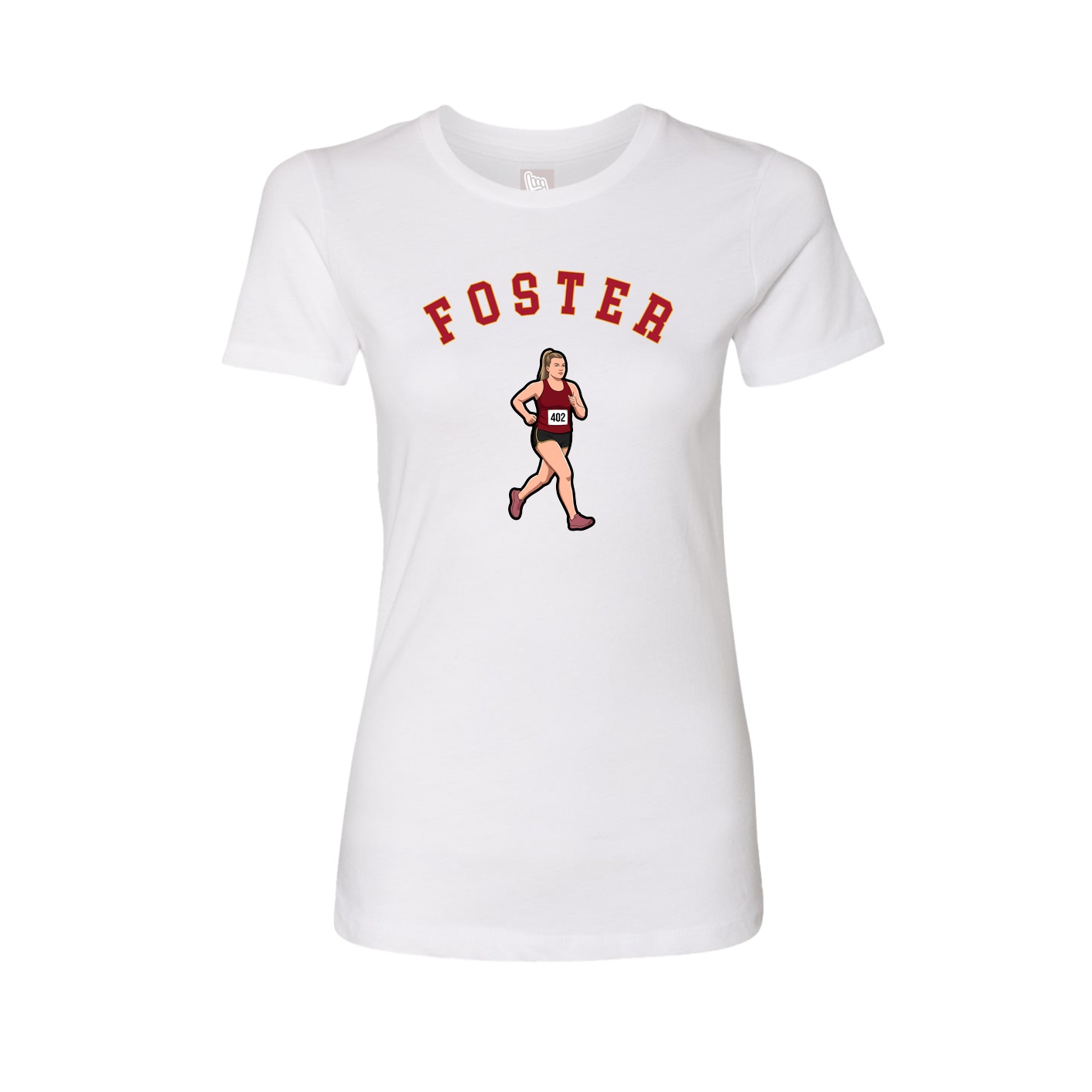 Womens Tee — Shirsey Arch in White