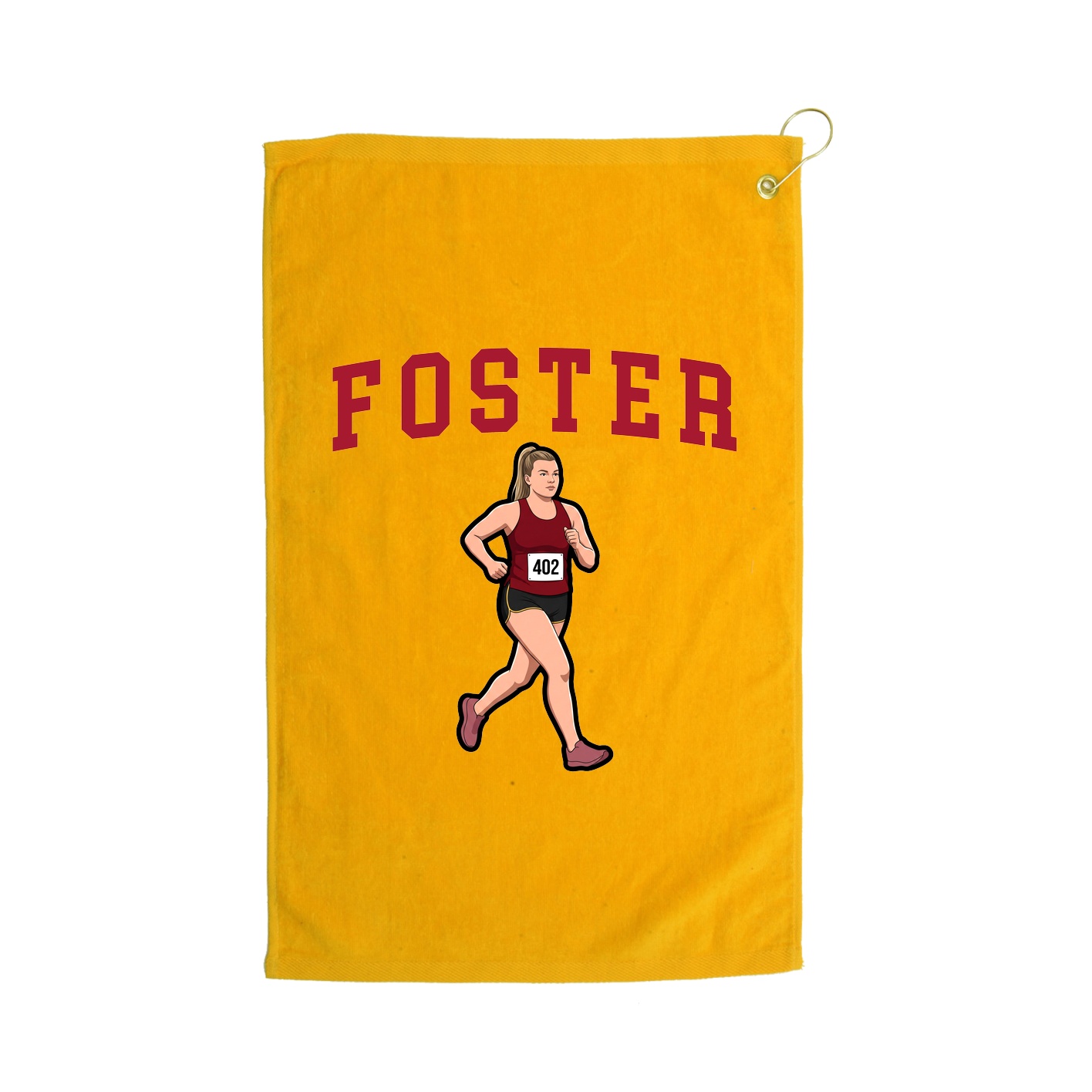 Golf Towel — Shirsey in Gold