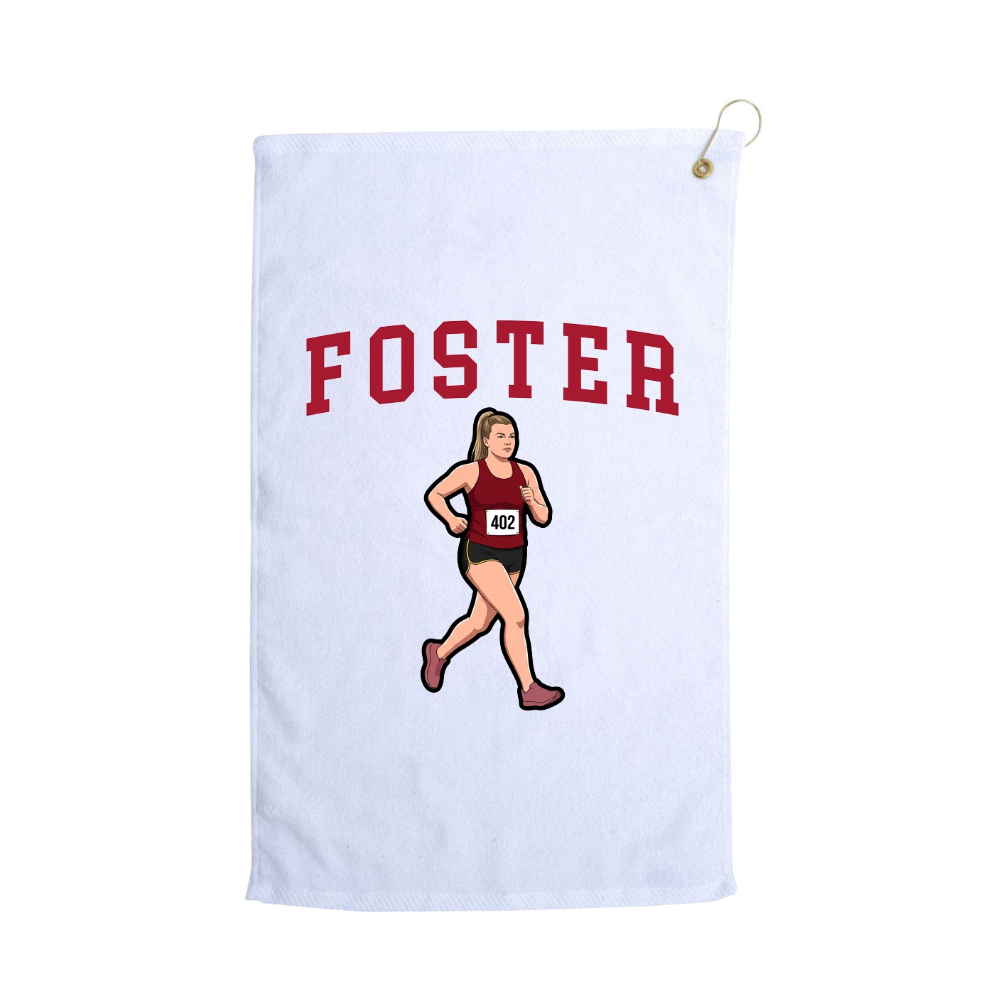 Golf Towel — Shirsey in White