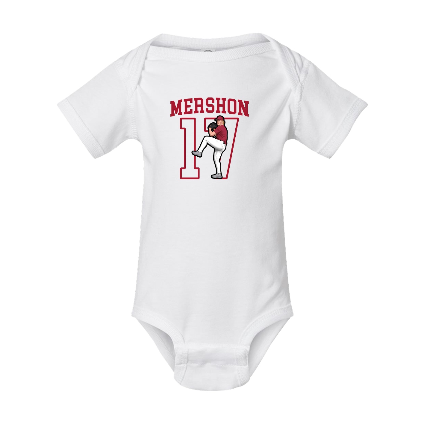 Baby Onesie — Shirsey in White