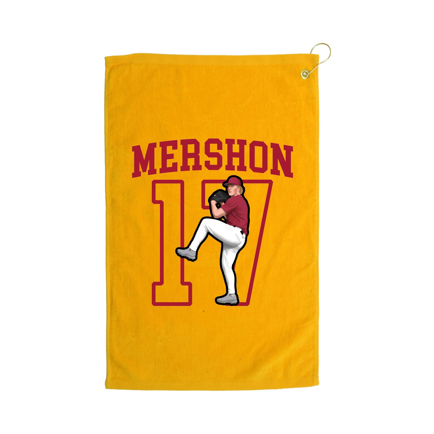 Golf Towel — Shirsey in Gold