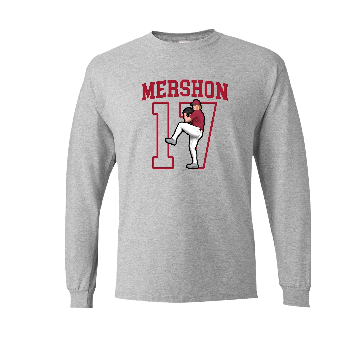 Long Sleeve Tee — Shirsey in Grey