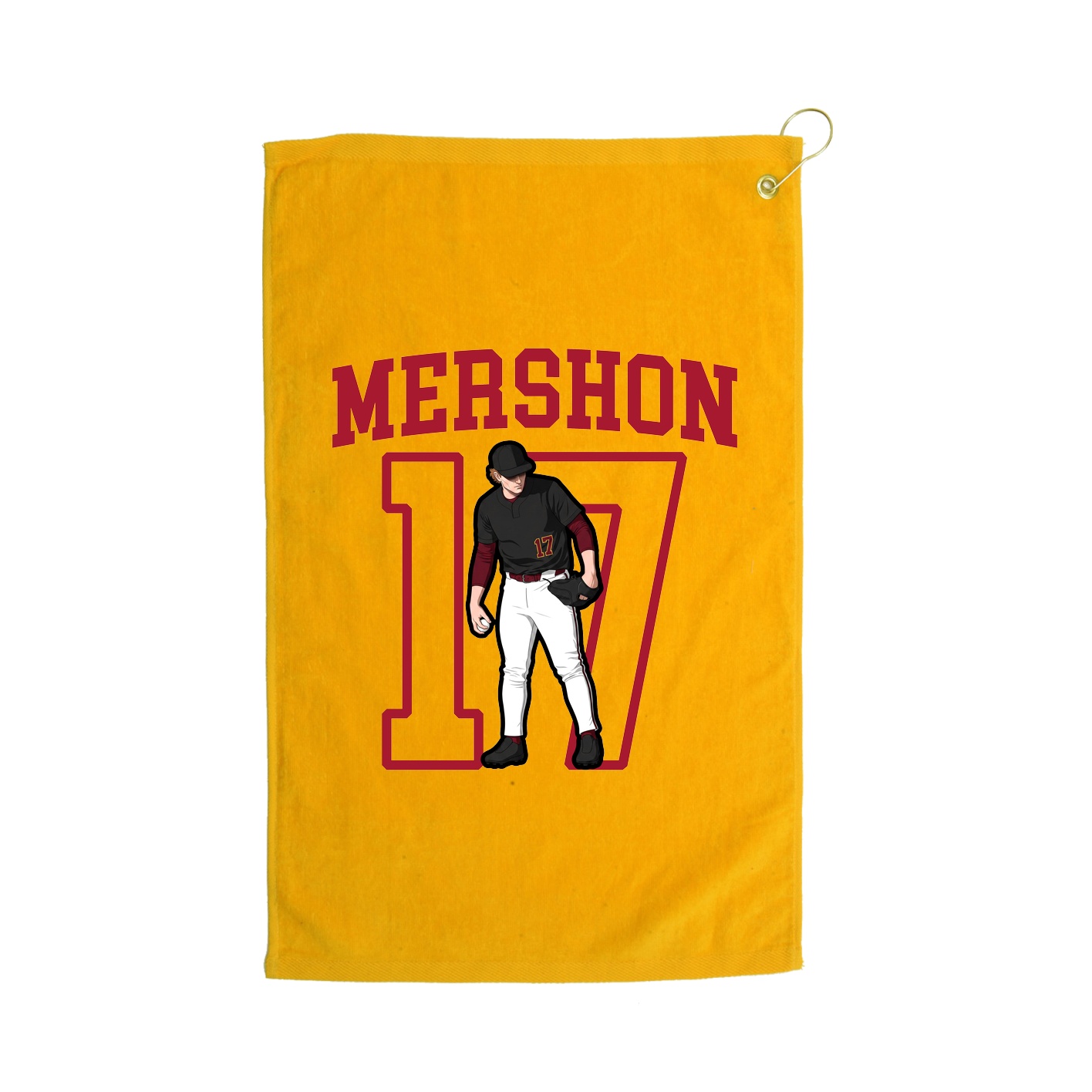 Golf Towel — Shirsey in Gold