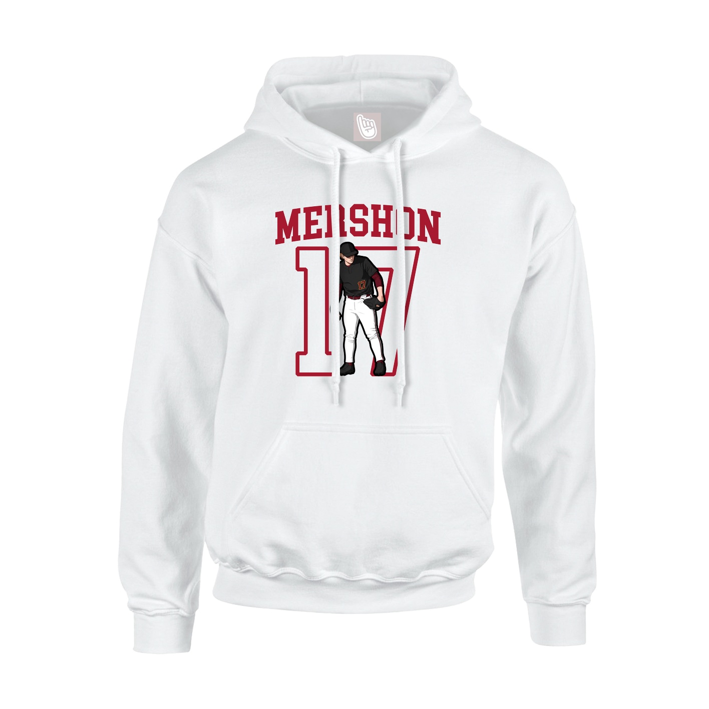 Youth Hoodie — Shirsey in White