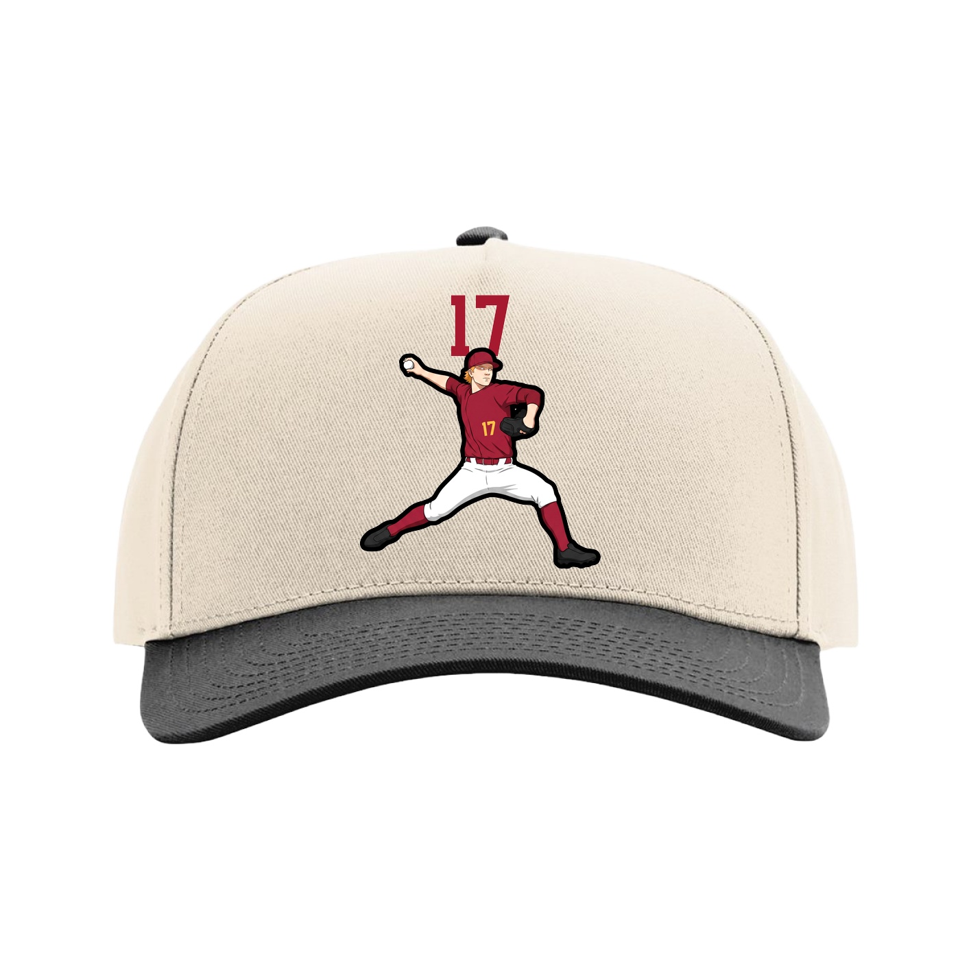 Full Fabric Five-Panel Champ Cap