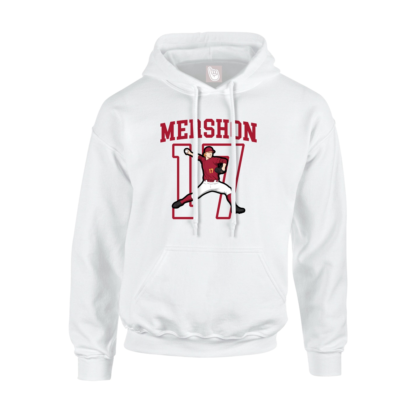 Youth Hoodie — Shirsey in White