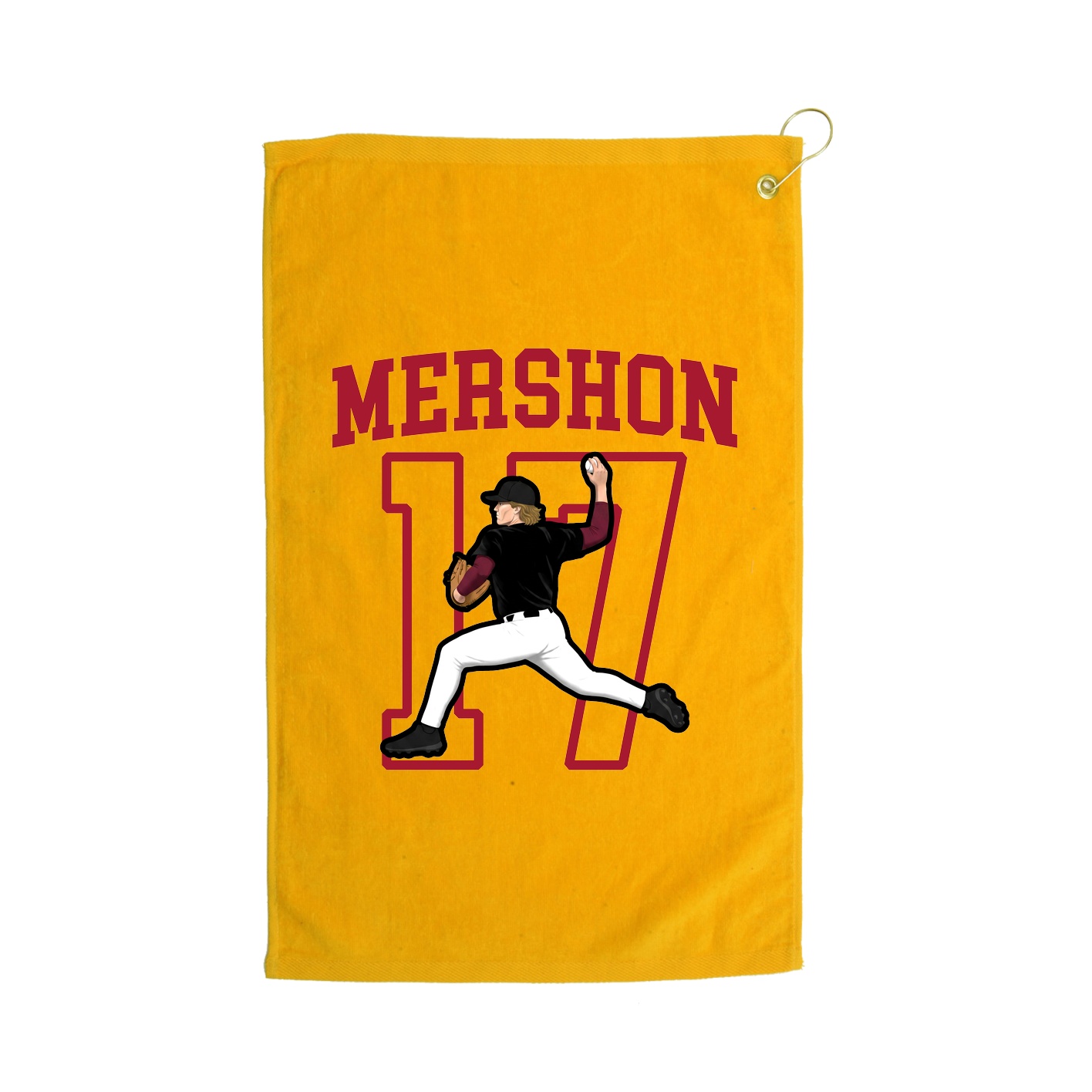 Golf Towel — Shirsey in Gold