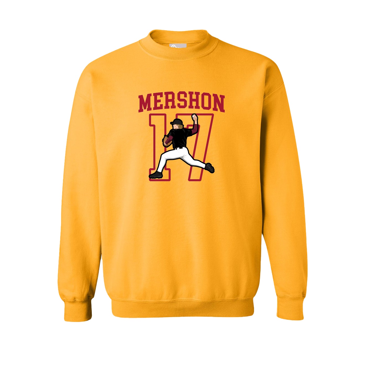 Fleece Crew — Shirsey in Gold
