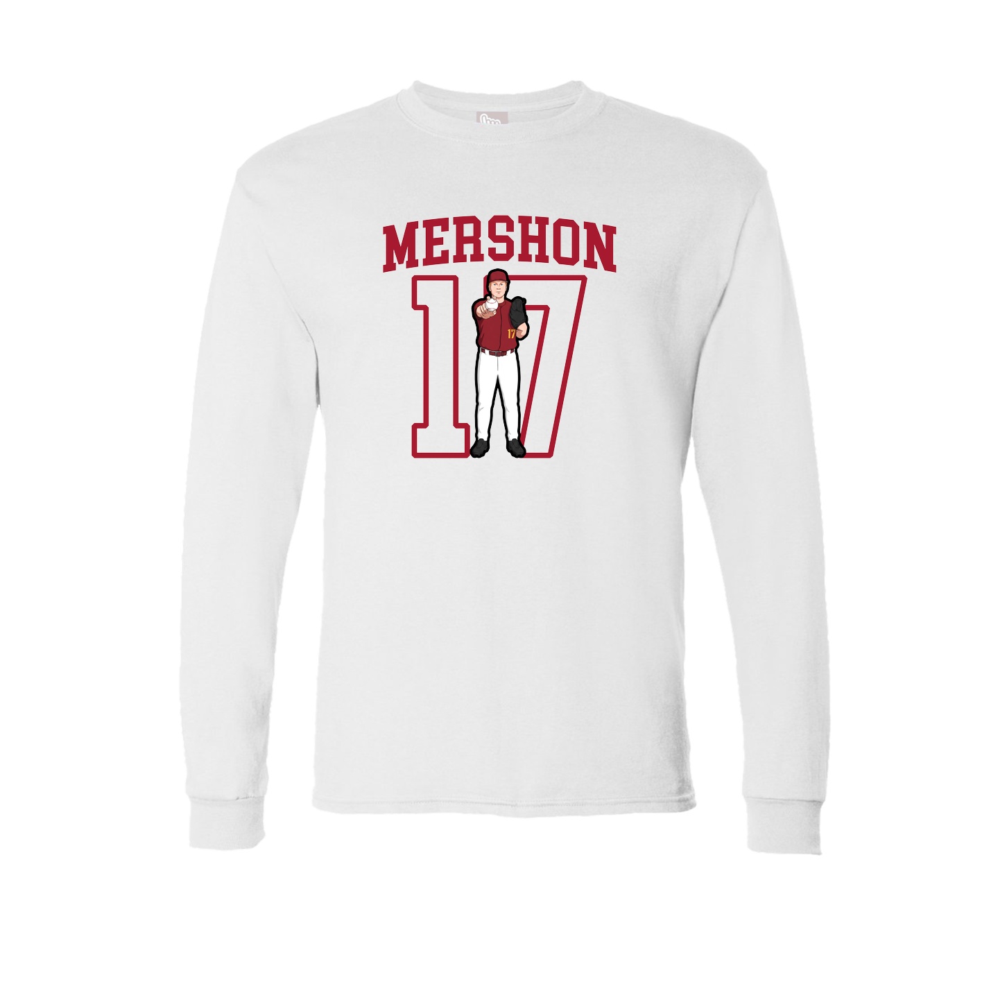 Long Sleeve Tee — Shirsey in White