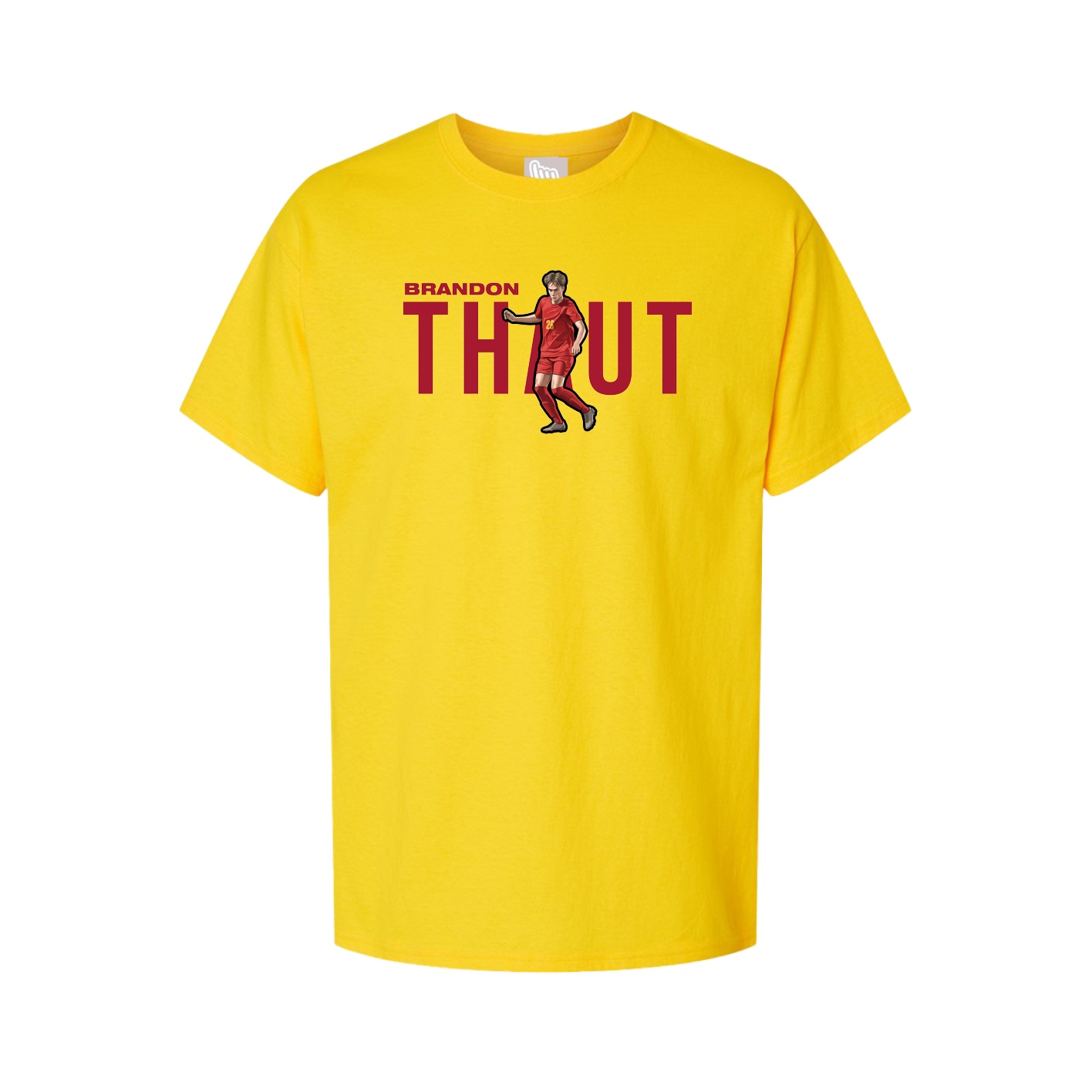 Youth Tee — Player Name in Gold