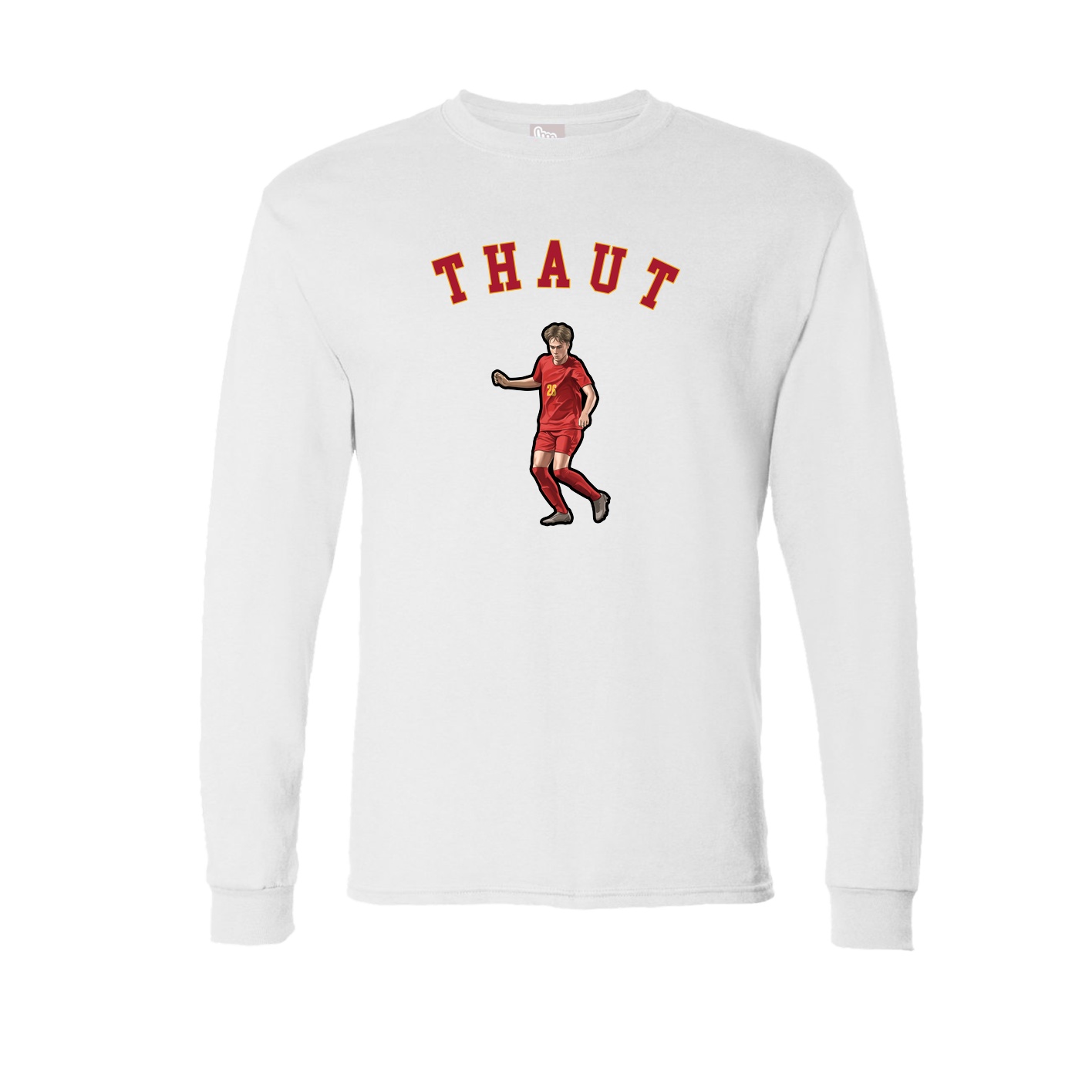 Long Sleeve Tee — Shirsey Arch in White
