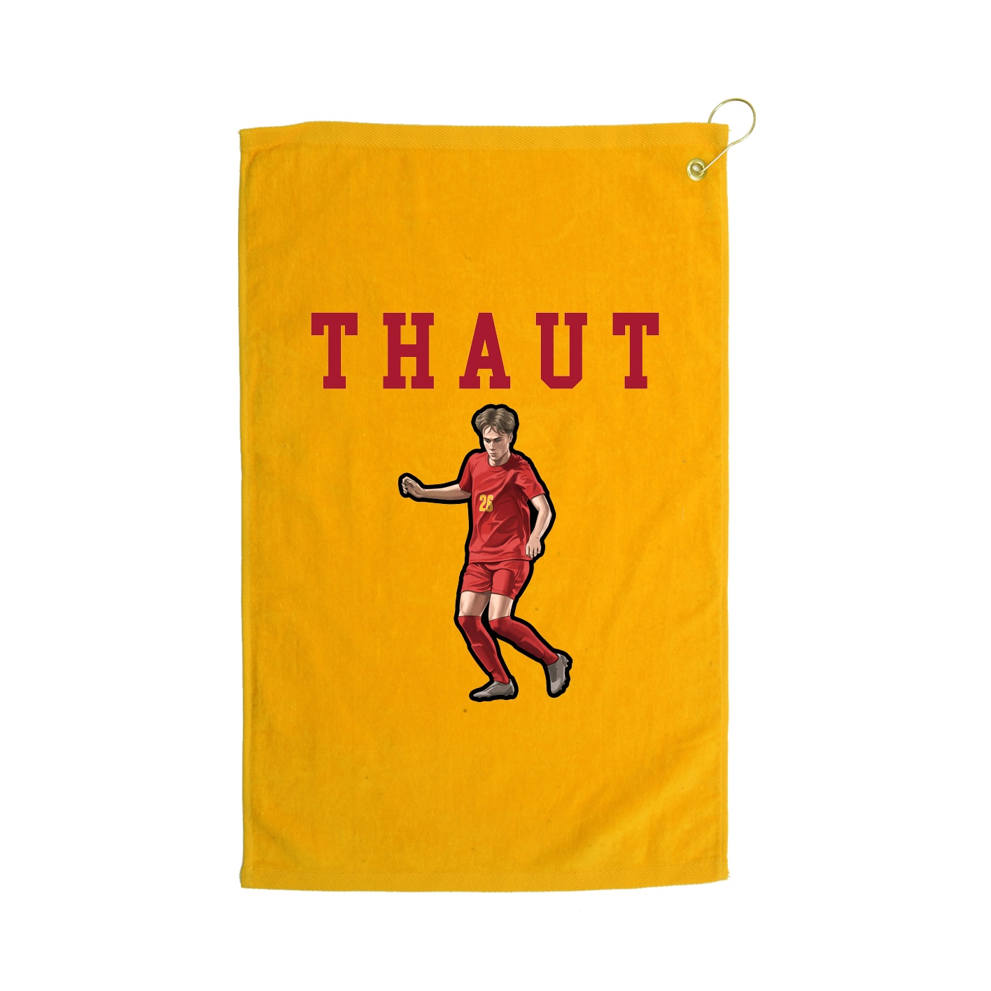 Golf Towel — Shirsey in Gold