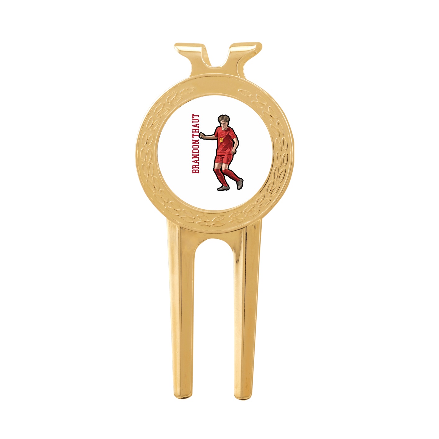 Divot Tool with Ball Marker — Name Vertical in Classic