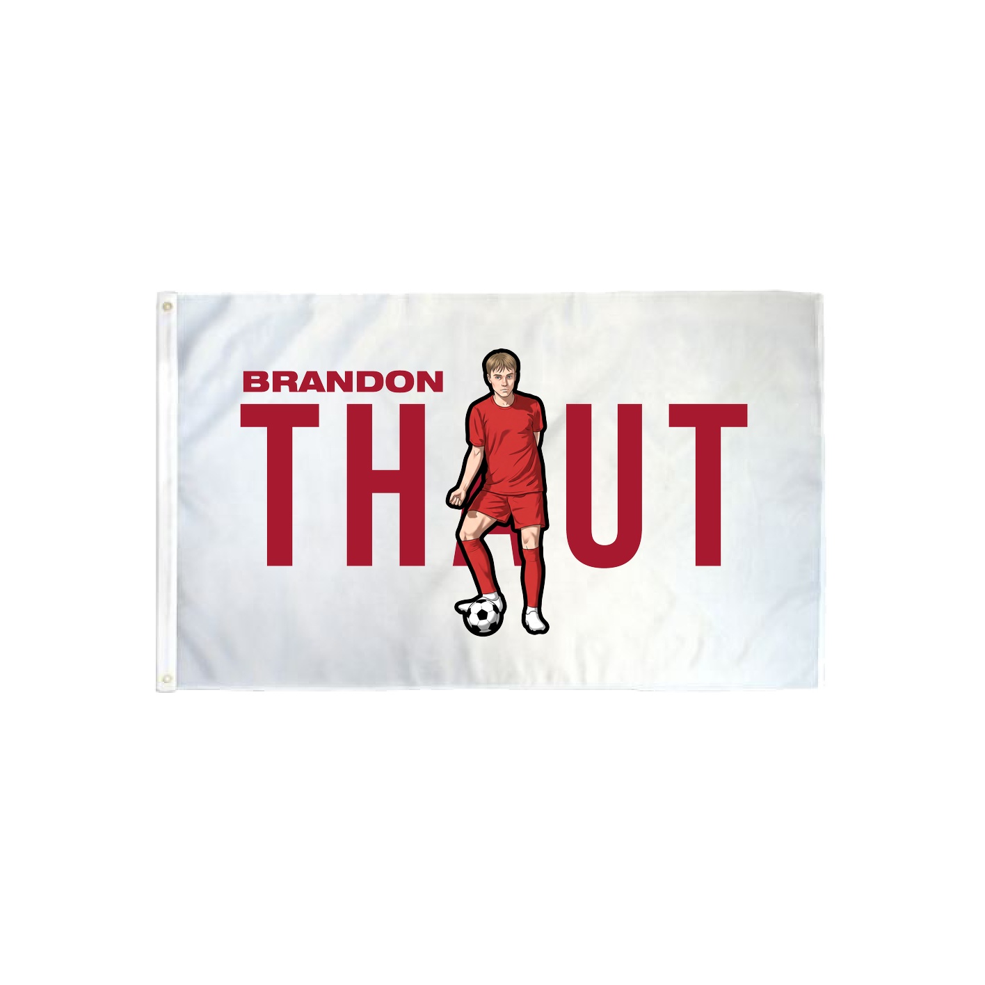 3x5 Flag — Player Name in Classic