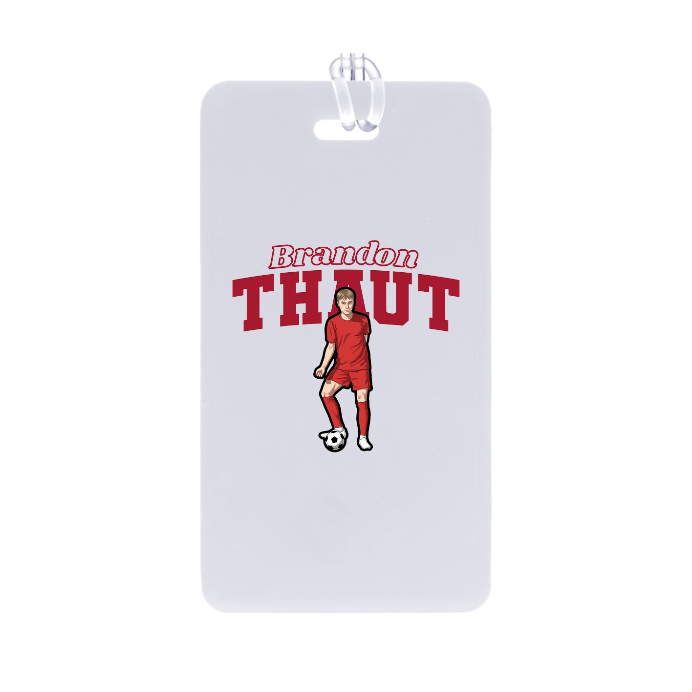 Bag Tag — Name Arch in Classic