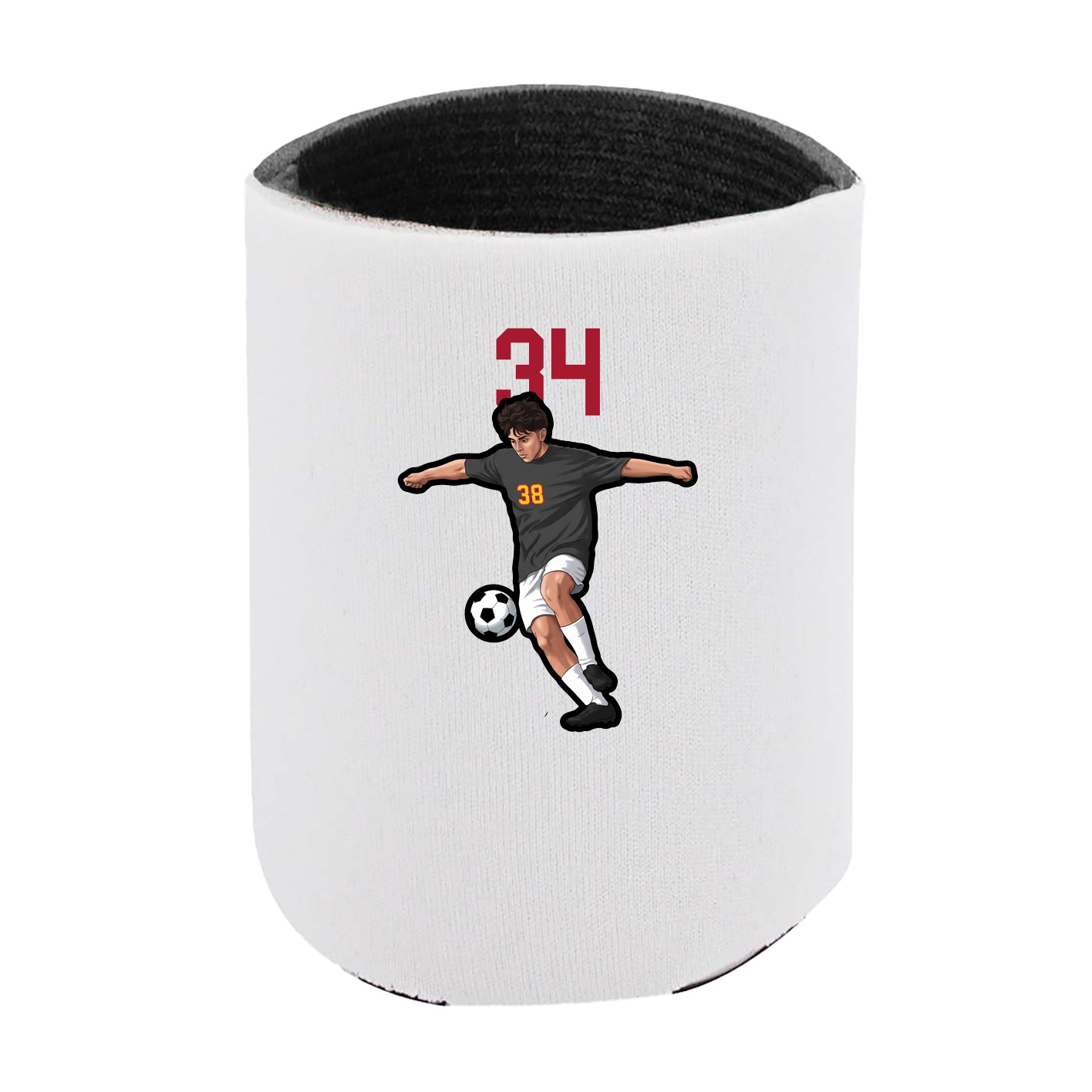 Can Holder — Number Top in White