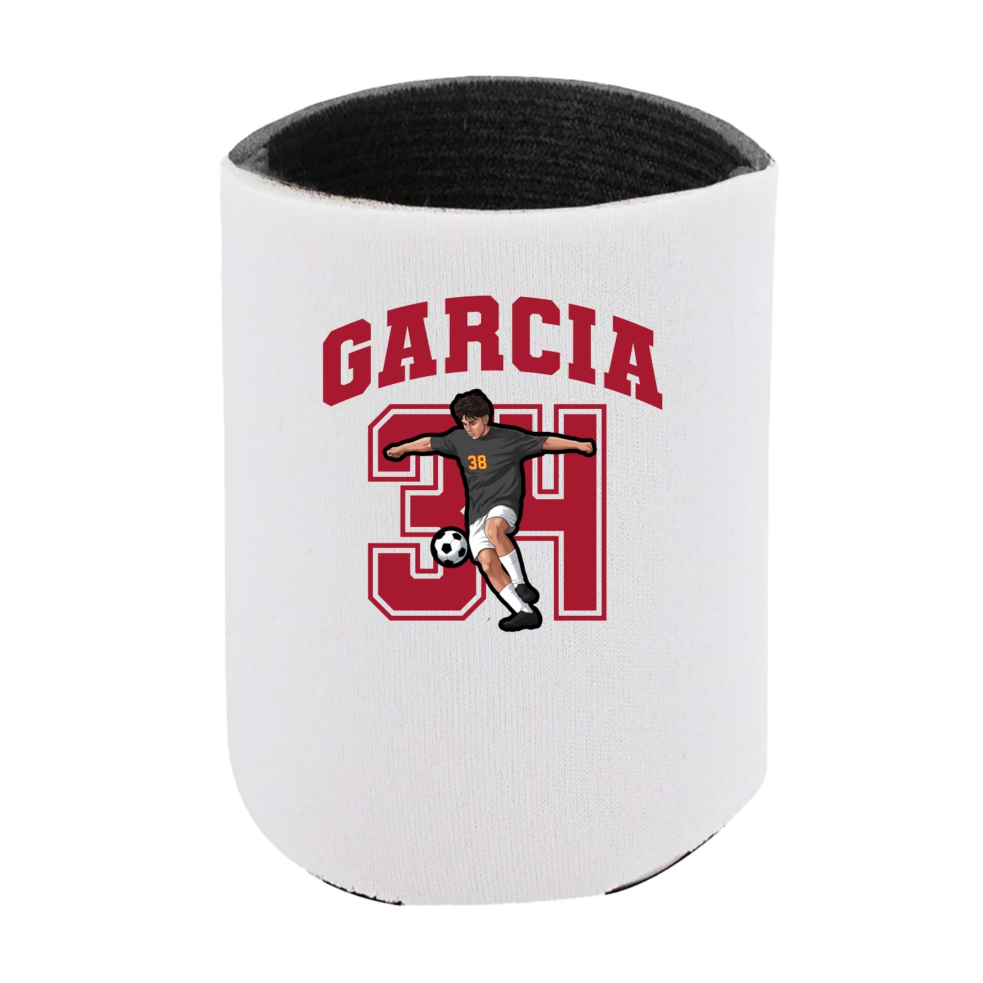 Can Holder — Number in White