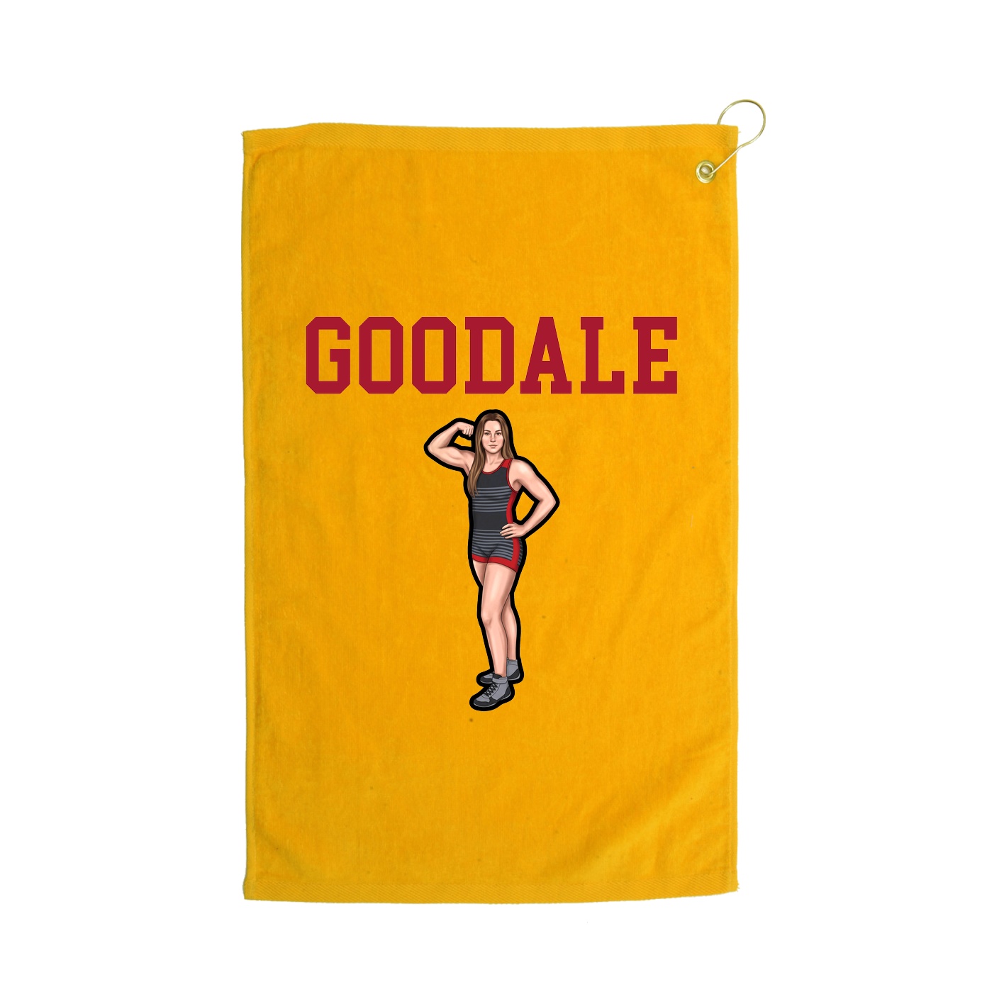 Golf Towel — Shirsey in Gold