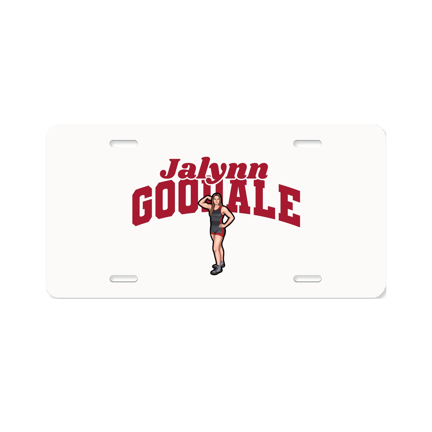 License Plate — Signature Arch in Classic