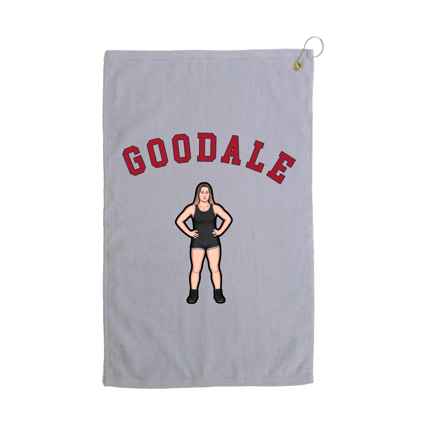 Golf Towel — Shirsey Arch in Grey