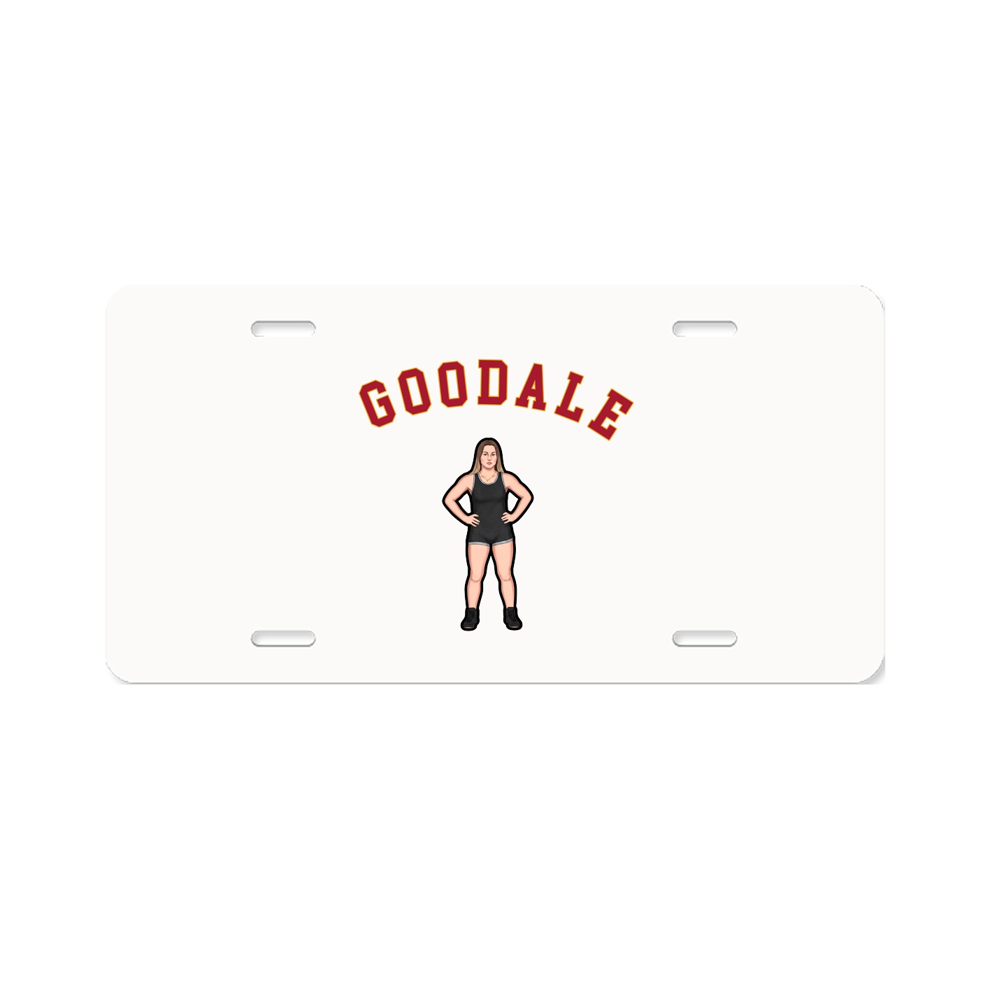 License Plate — Shirsey Arch in Classic