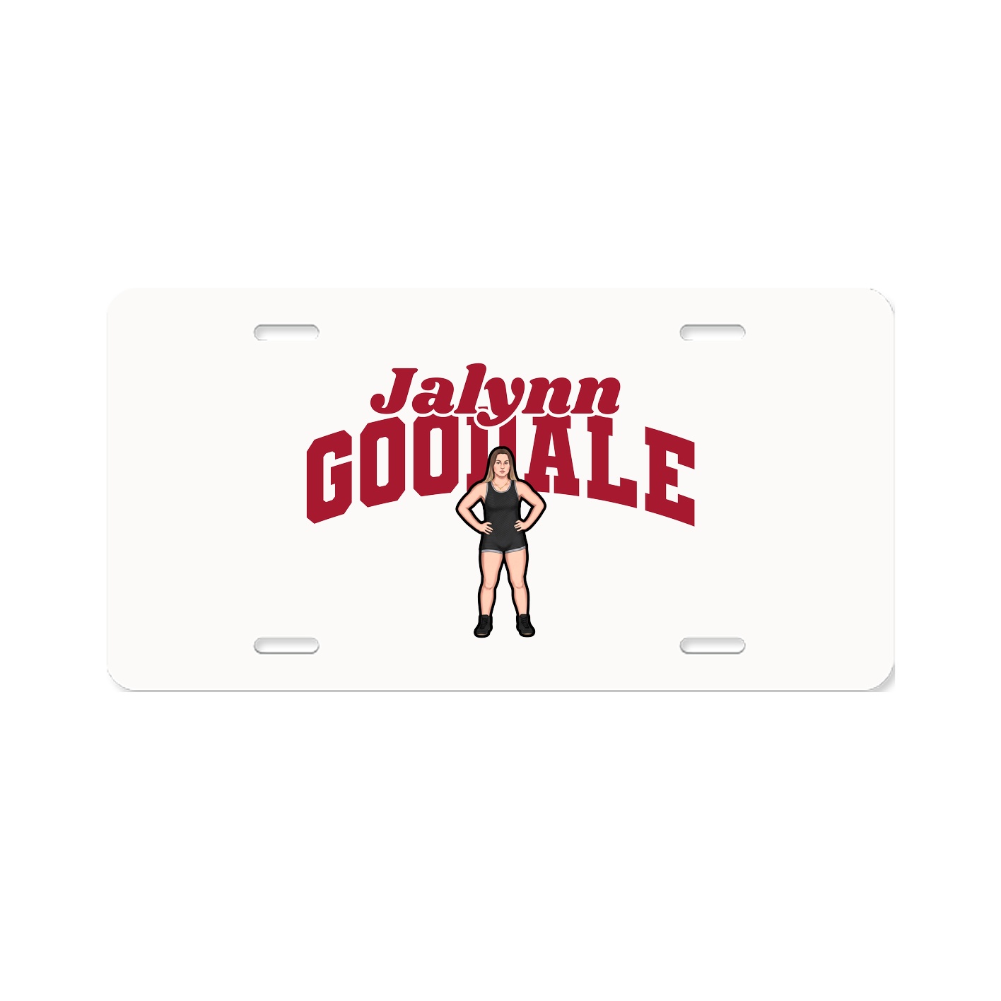 License Plate — Signature Arch in Classic