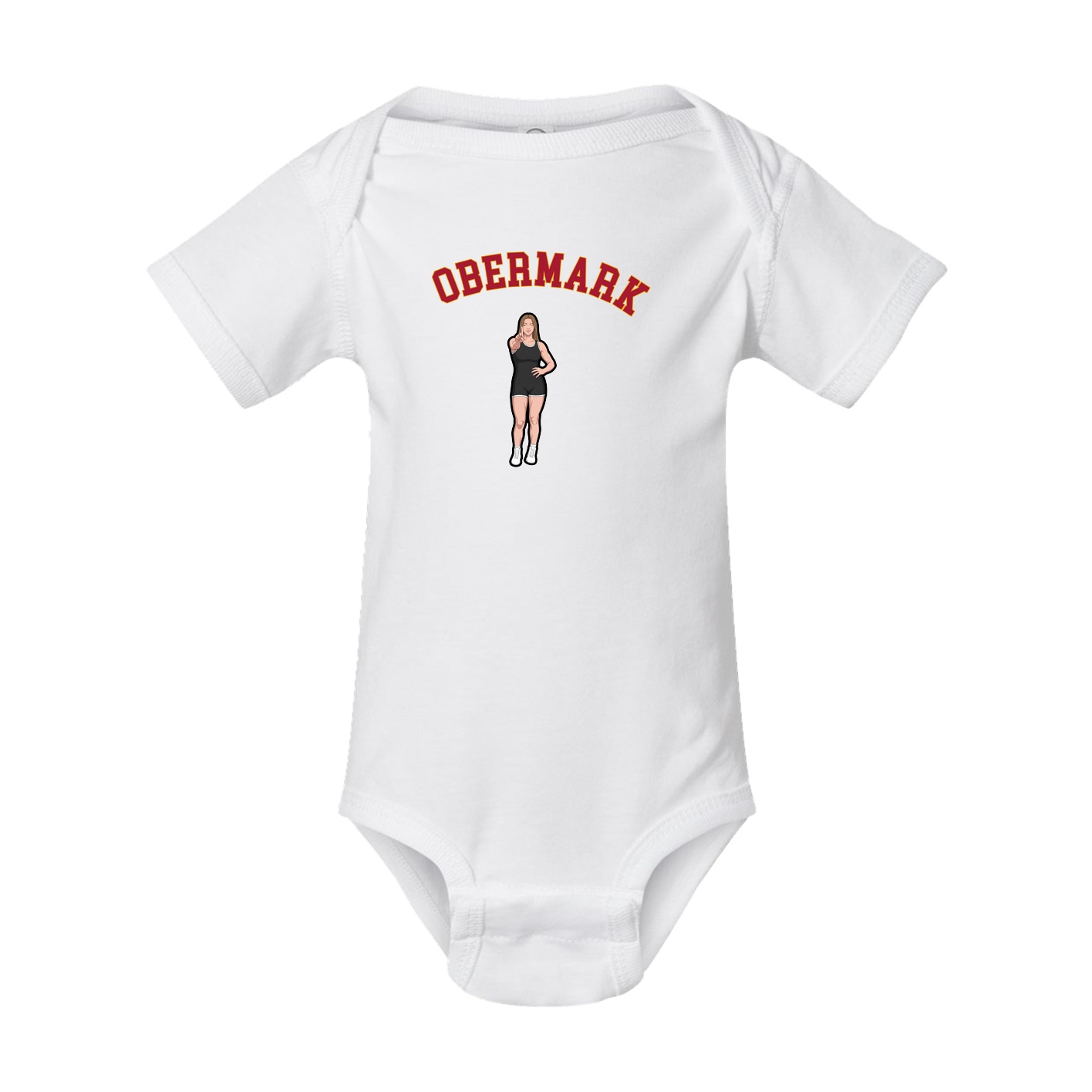 Baby Onesie — Shirsey Arch in White