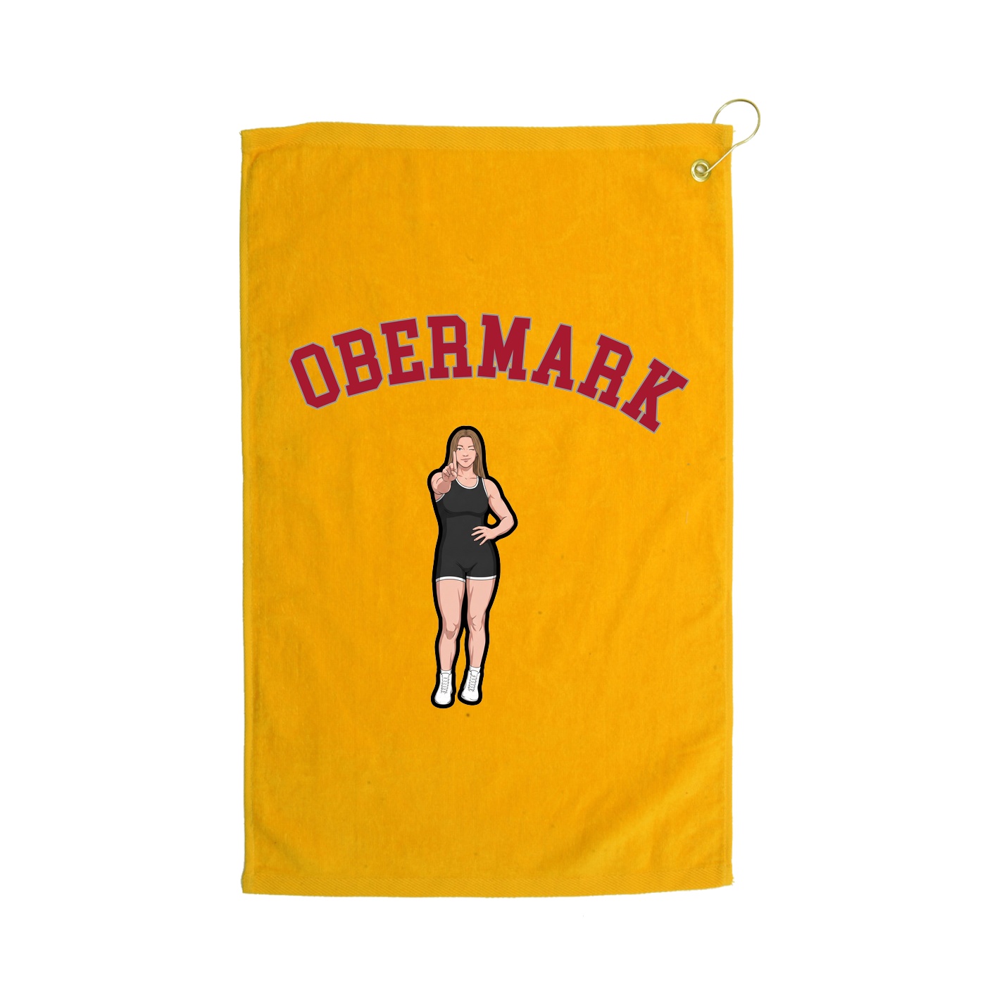 Golf Towel — Shirsey Arch in Gold
