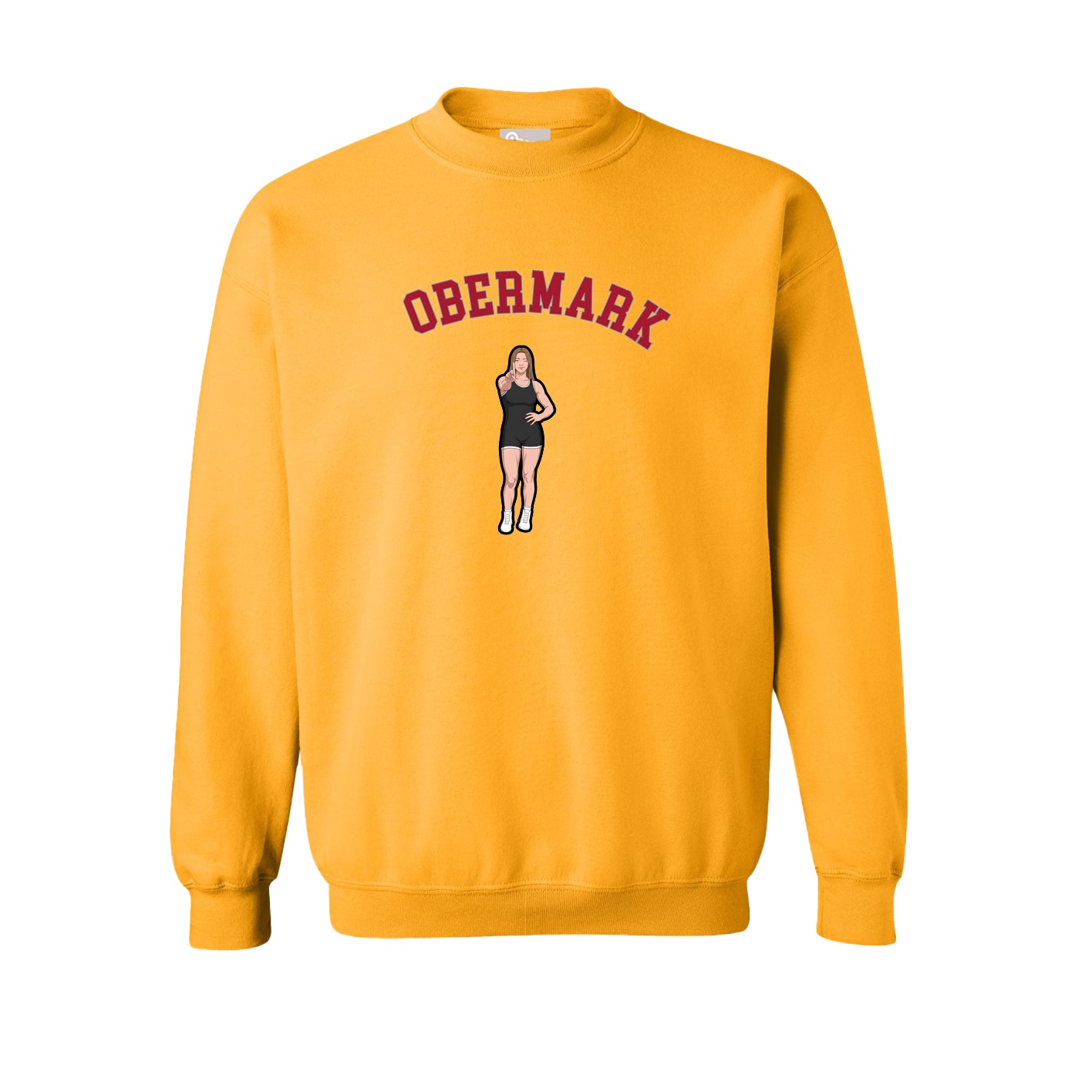 Fleece Crew — Shirsey Arch in Gold