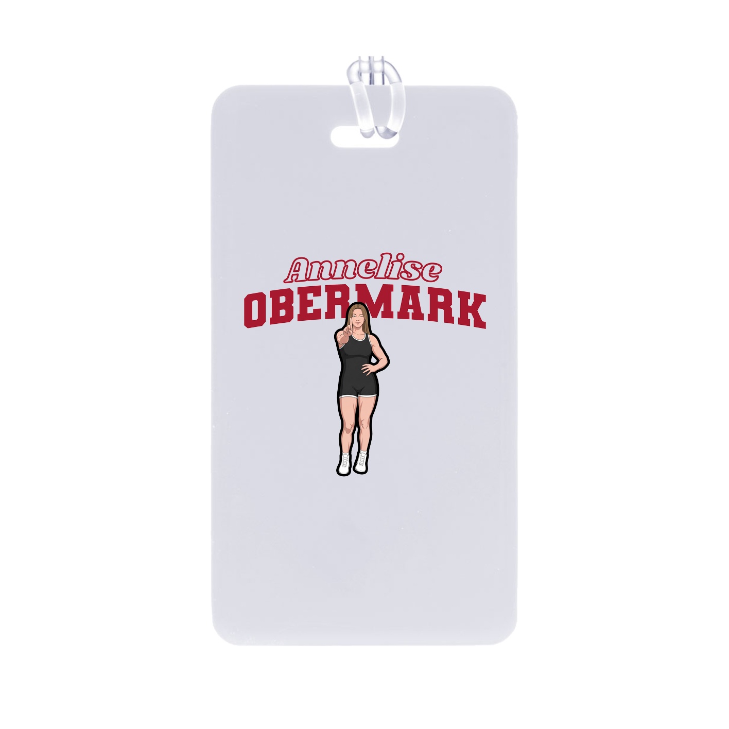 Bag Tag — Name Arch in Classic