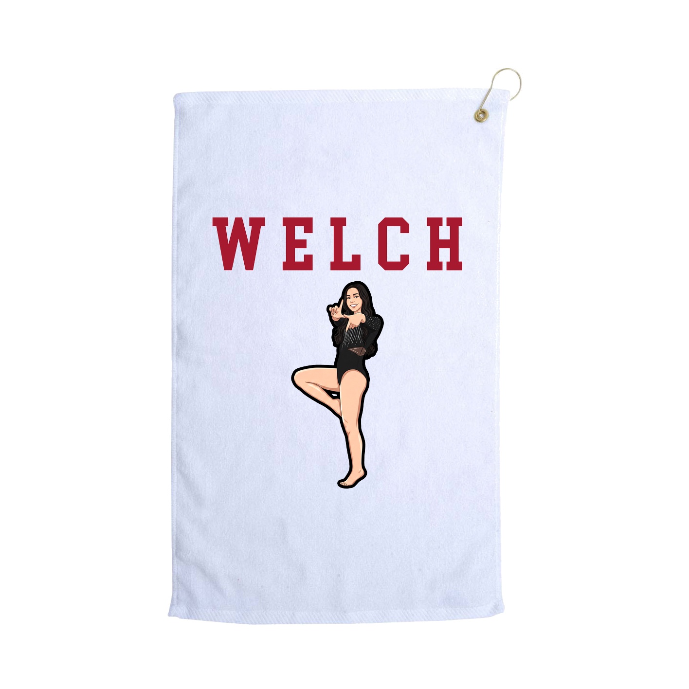 Golf Towel — Shirsey in White