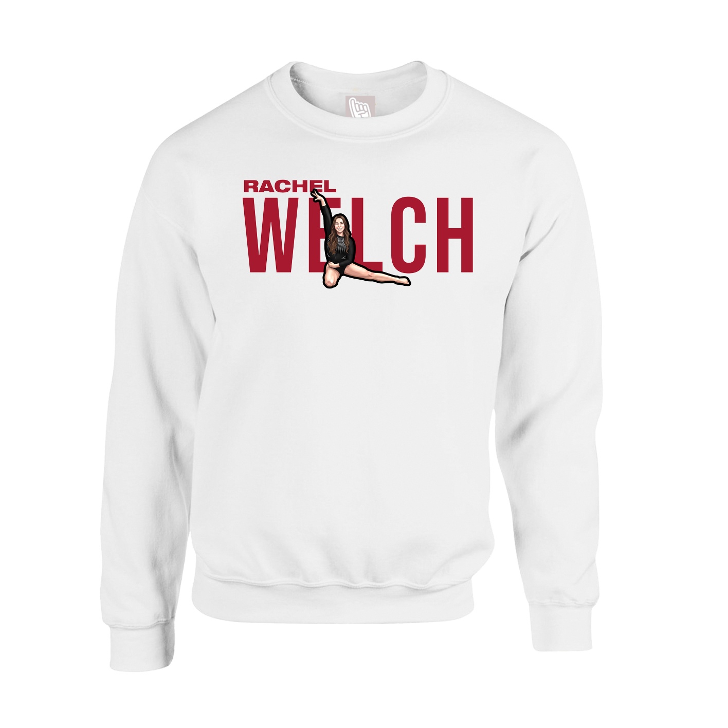 Fleece Crew — Player Name in White