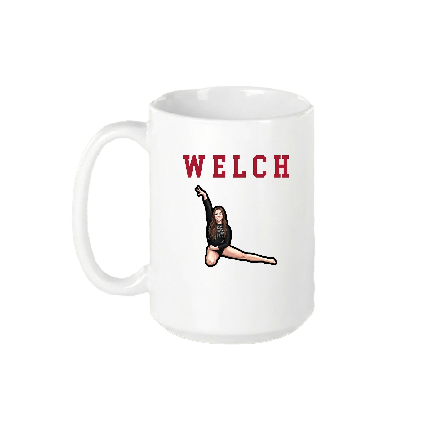15oz Coffee Mug — Shirsey in White