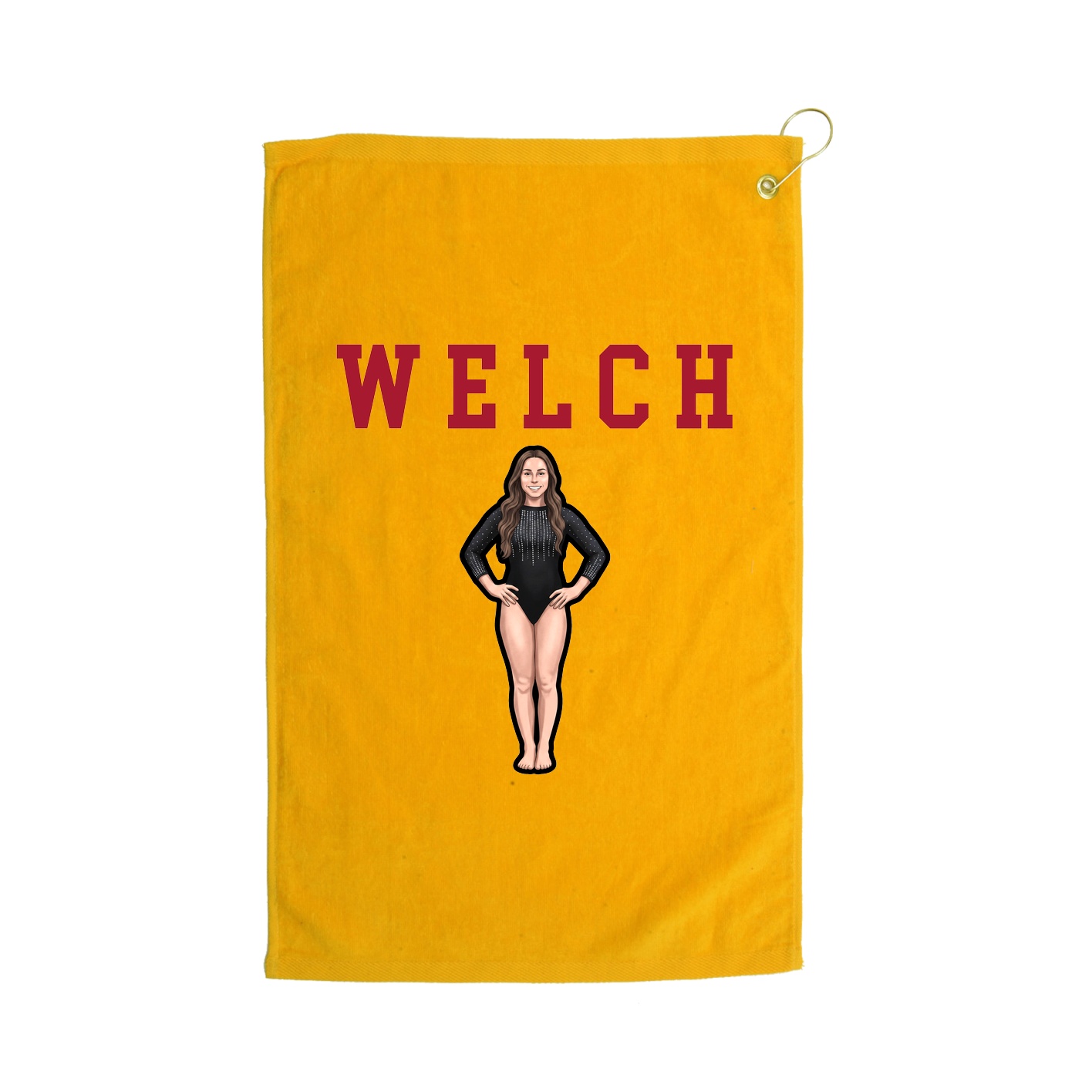 Golf Towel — Shirsey in Gold