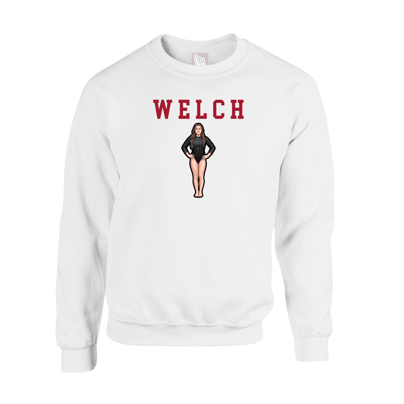 Fleece Crew — Shirsey in White