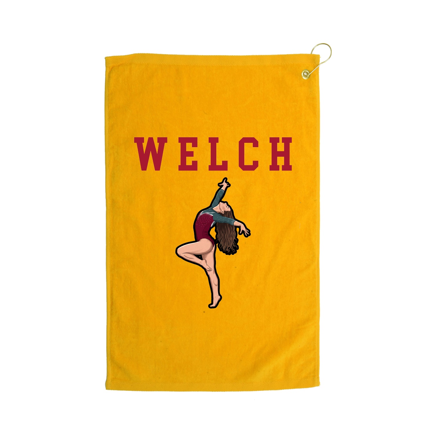 Golf Towel — Shirsey in Gold
