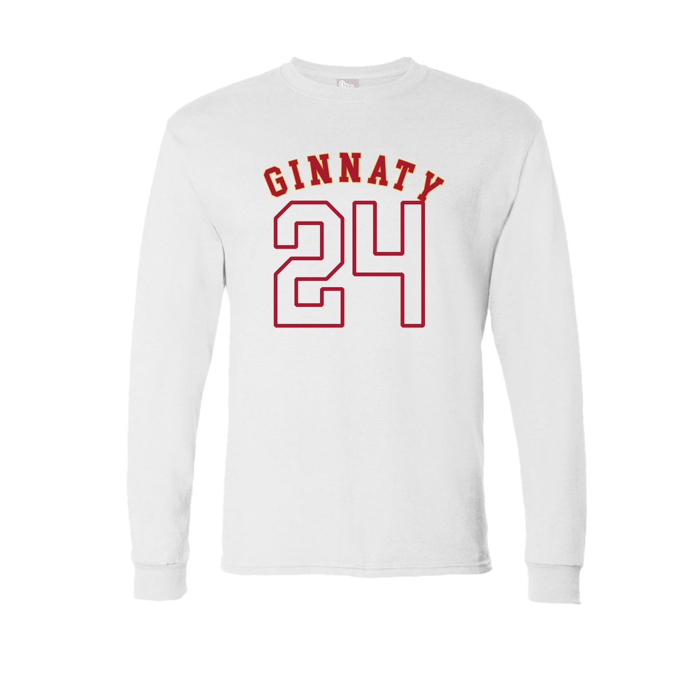 Long Sleeve Tee — Shirsey Arch in White