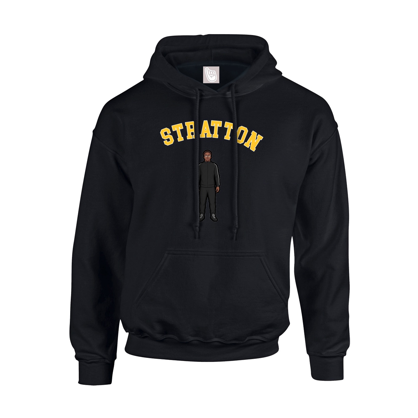 Hoodie — Shirsey Arch in Black
