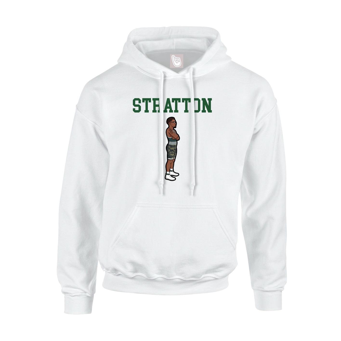 Youth Hoodie — Shirsey in White