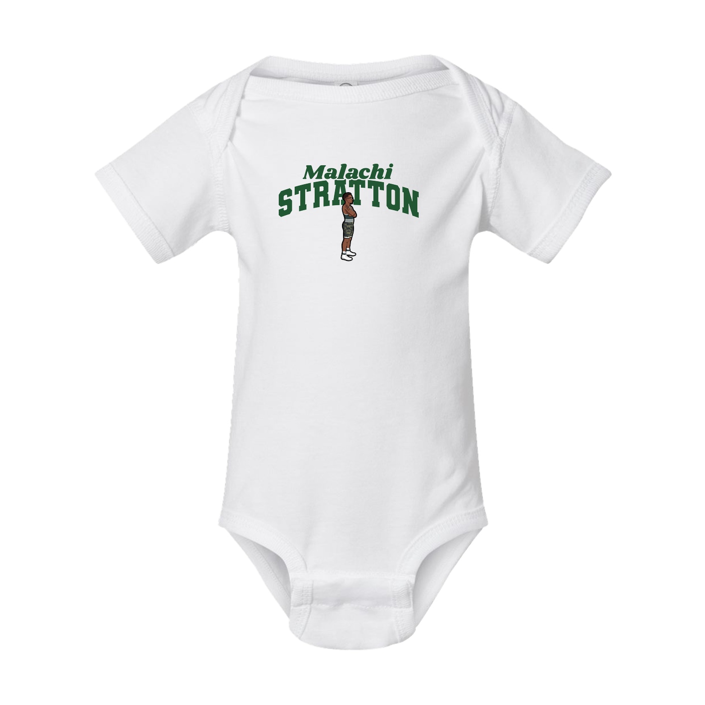 Baby Onesie — Signature Arch in White