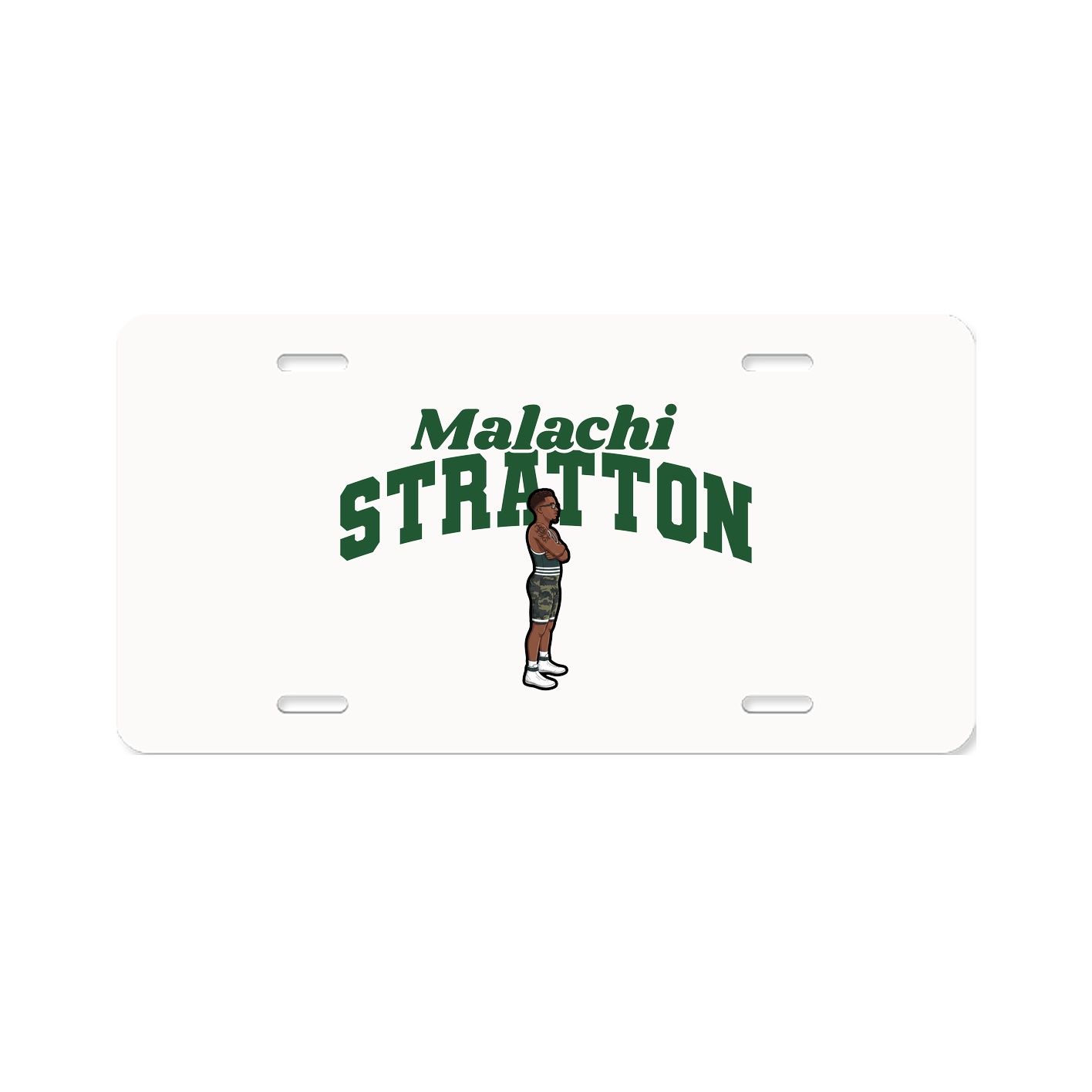 License Plate — Signature Arch in Classic