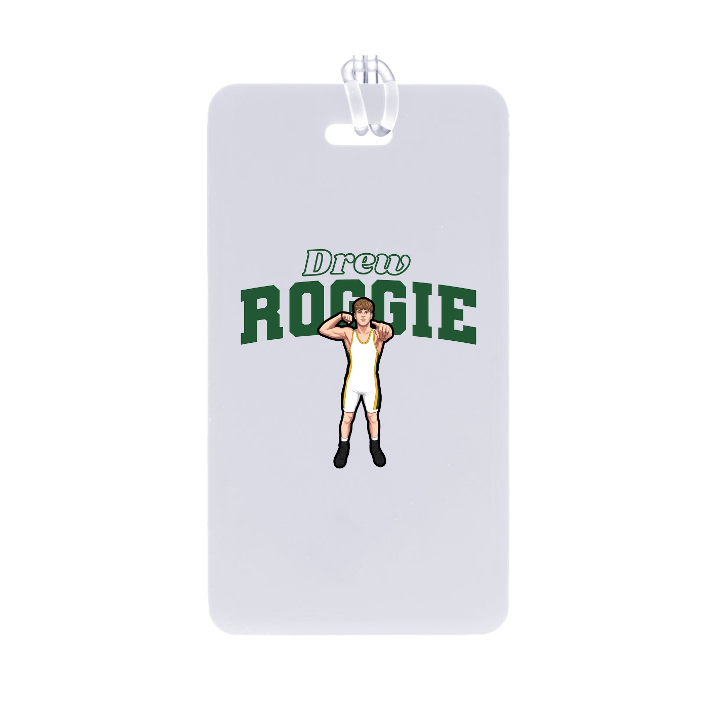 Bag Tag — Name Arch in Classic