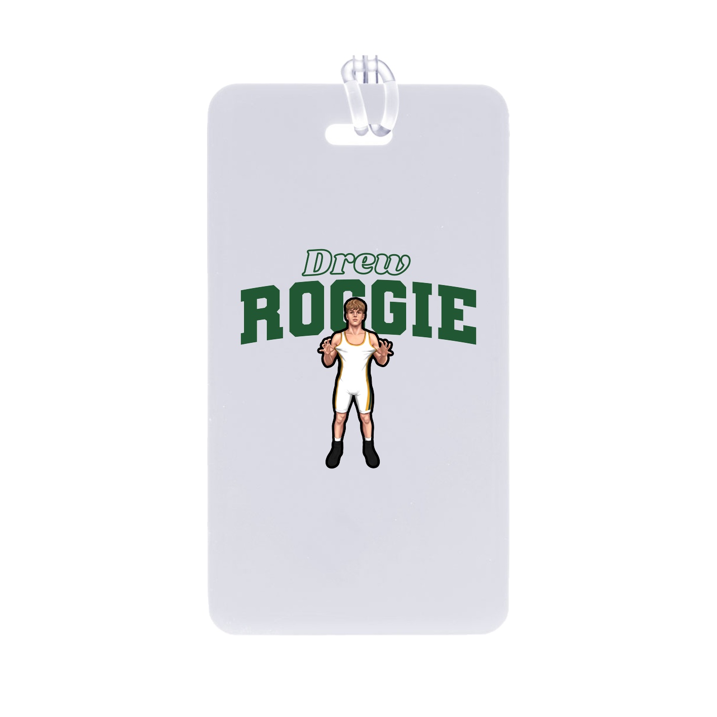 Bag Tag — Name Arch in Classic